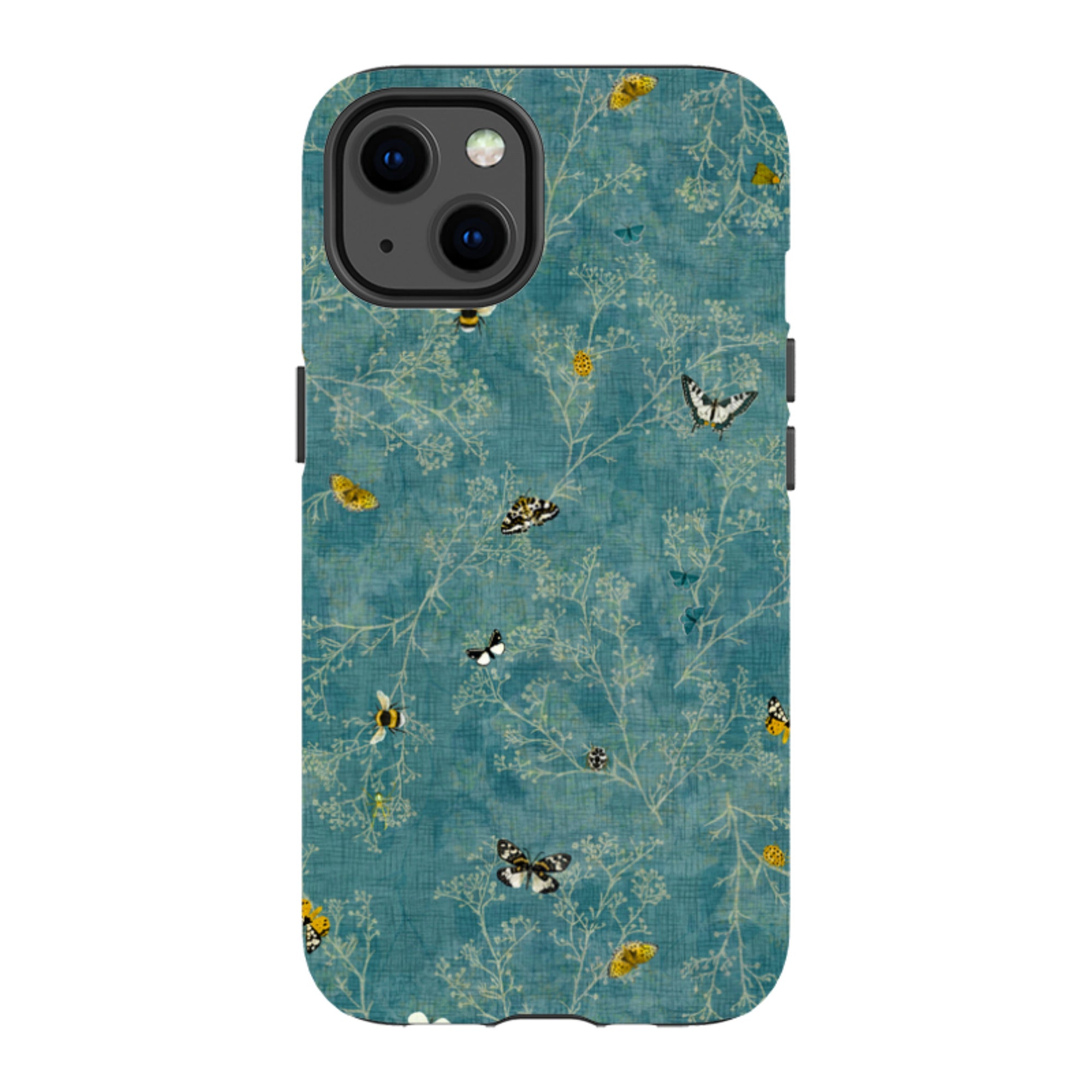 iPhone MagSafe Tough Case - Chinoiserie Garden Soft Sage By Katherine Quinn