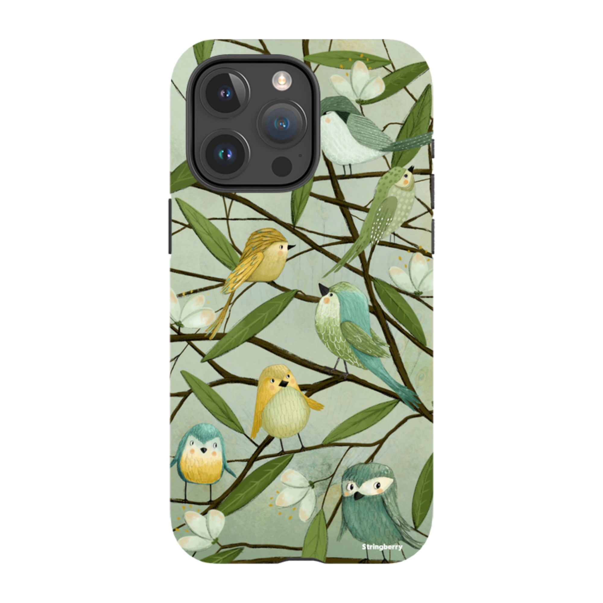 iPhone Tough Case - Birds By Maja Lindberg