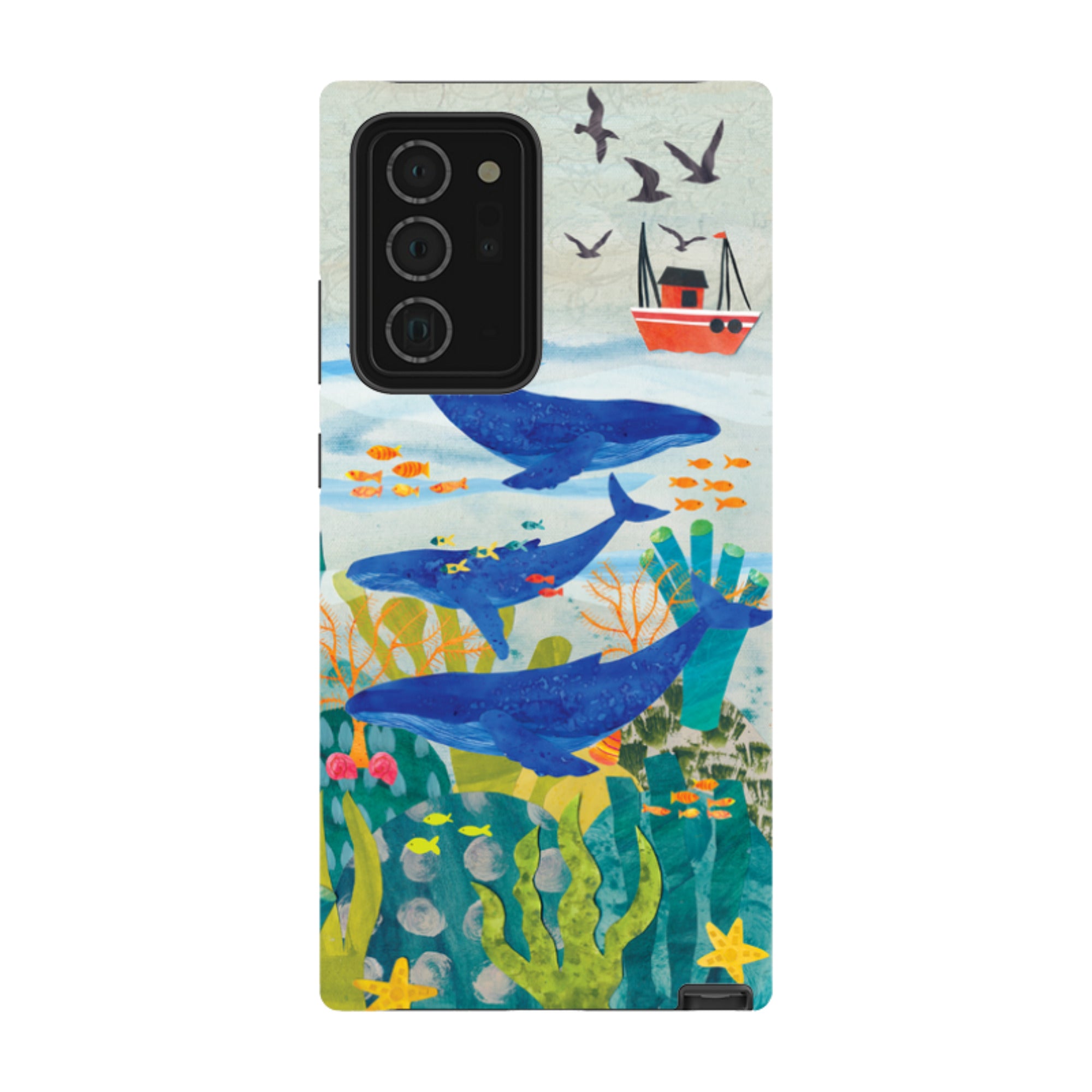 Samsung Tough  Case - Whale Watching By Tracey English