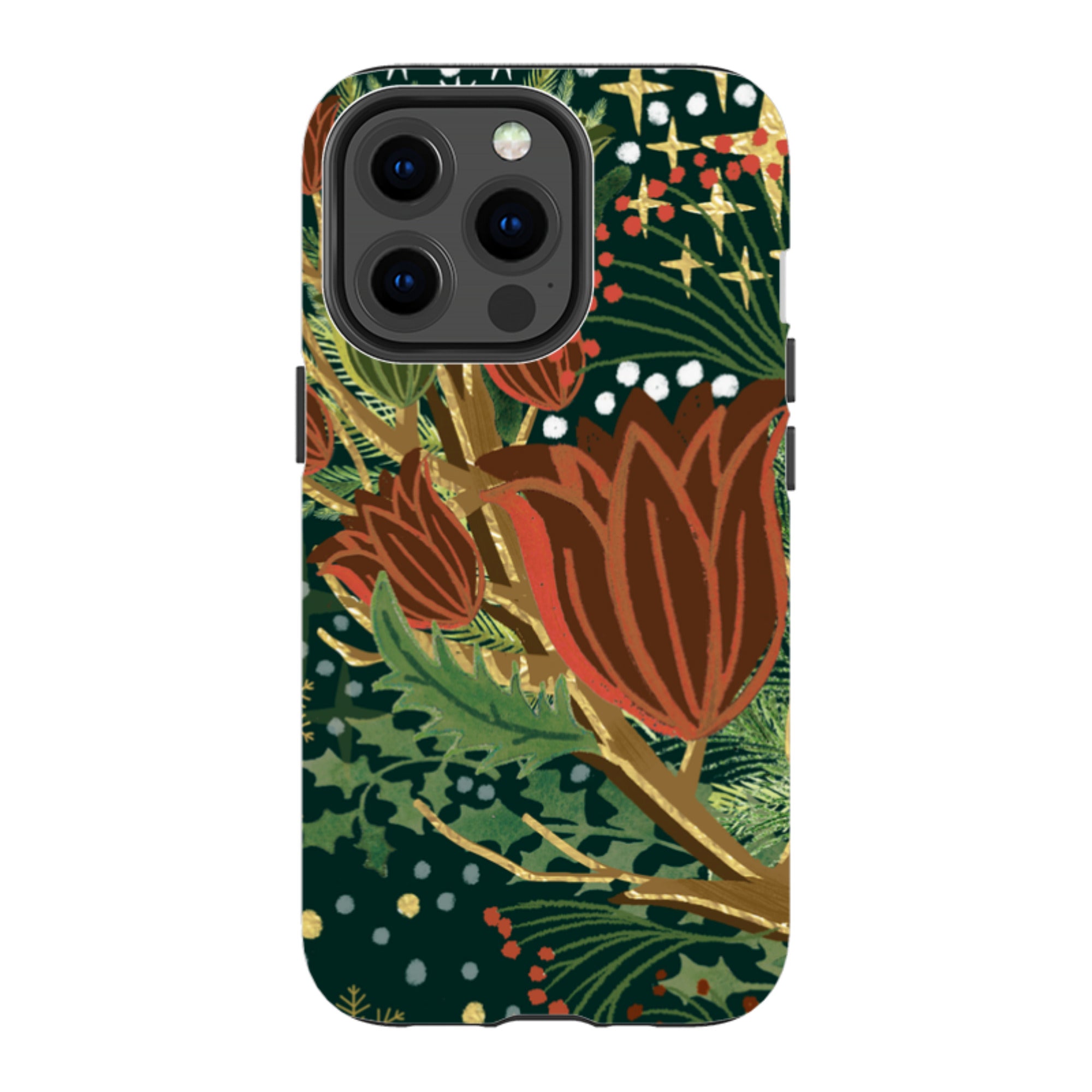 iPhone Tough Case - Winter Deer II By Emma Frances Grant