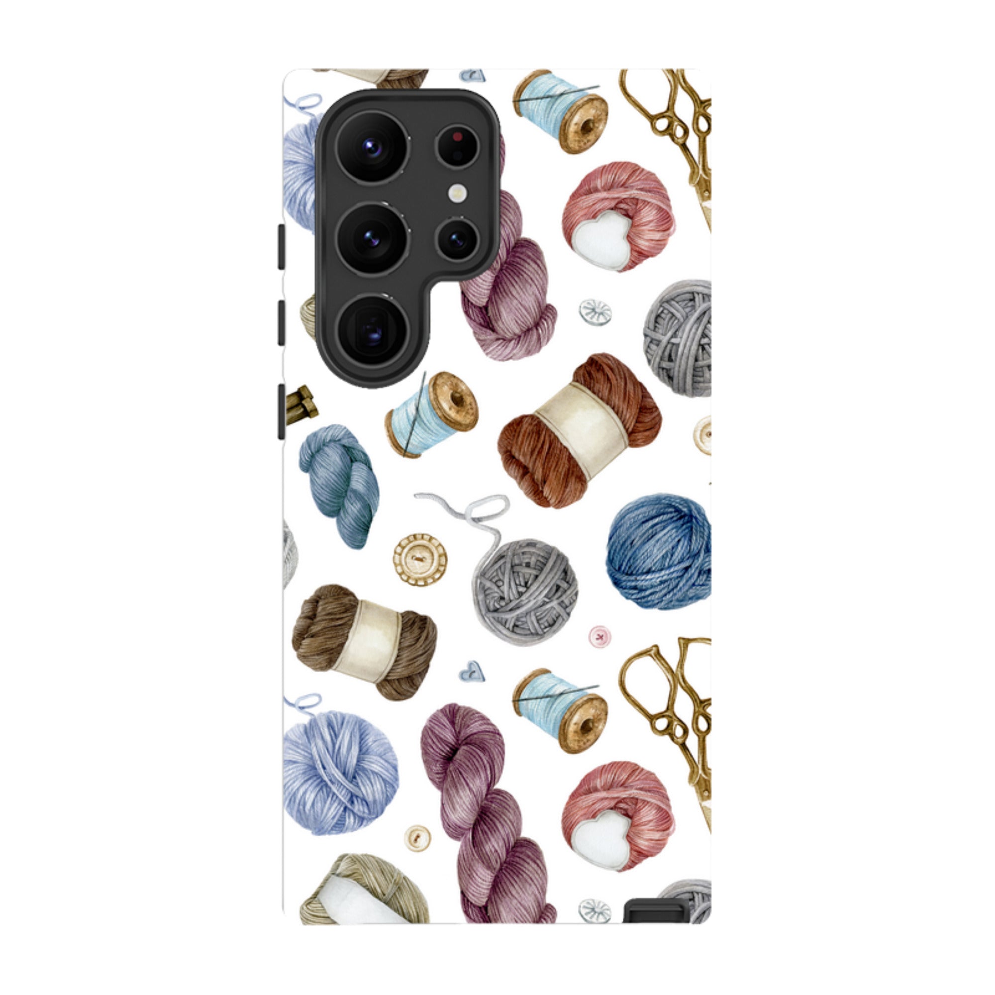 Samsung Tough  Case - Wool Pattern