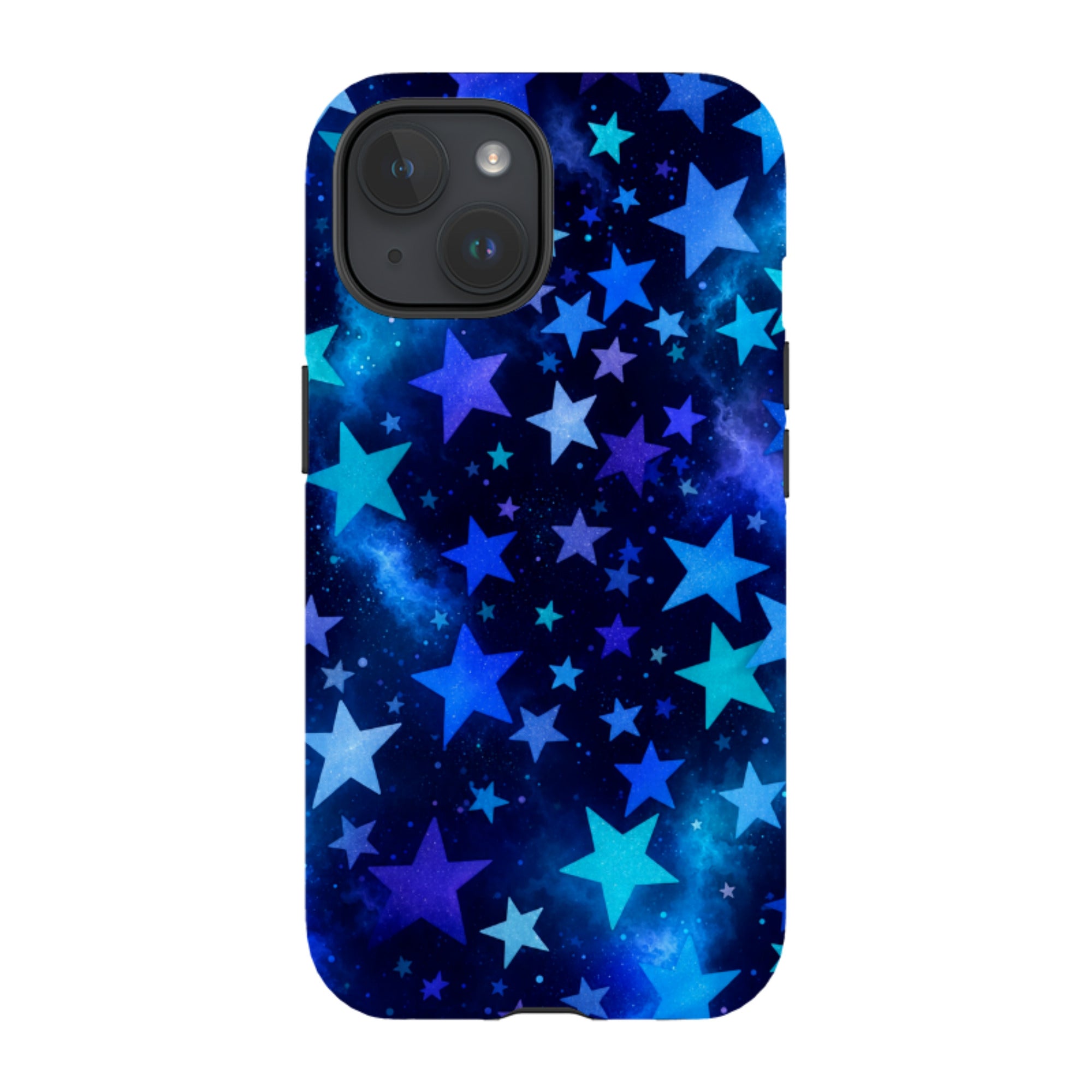iPhone Tough Case - Blue Galaxy Star