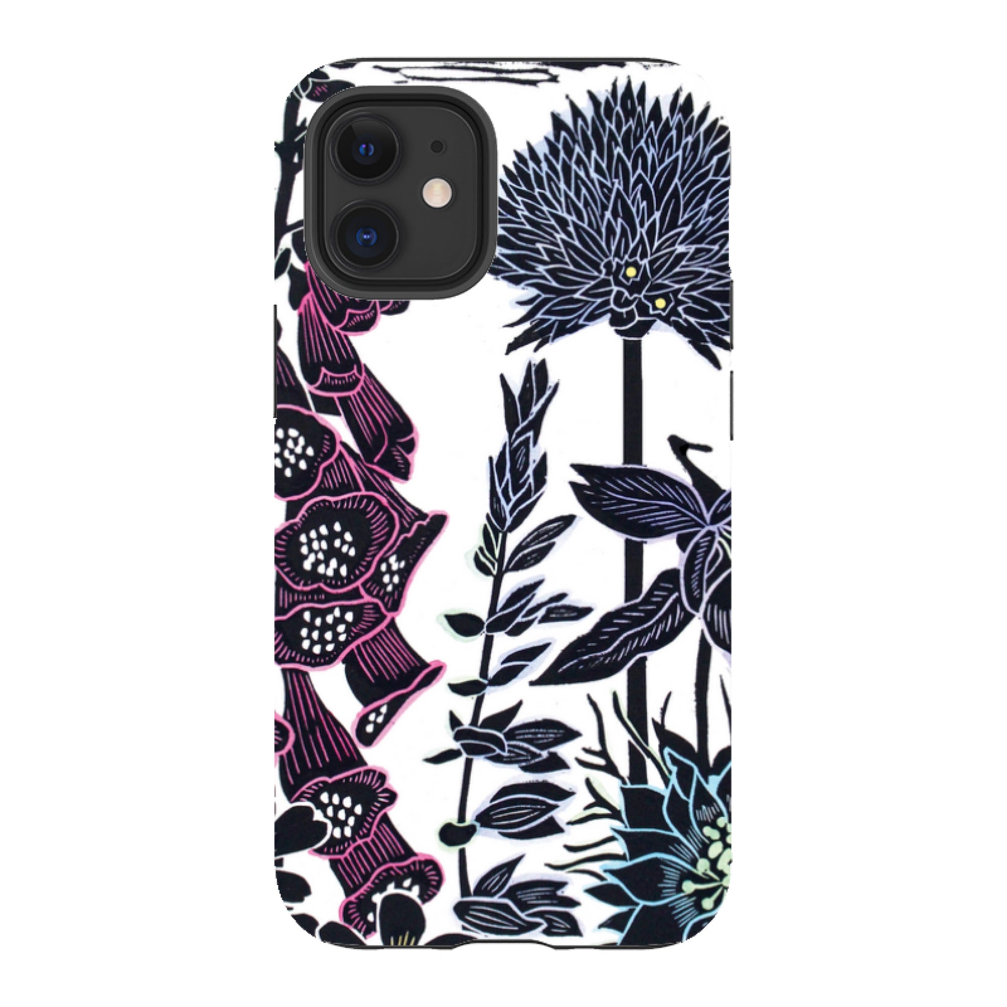 iPhone Tough Case - Foxgloves By Kate Heiss
