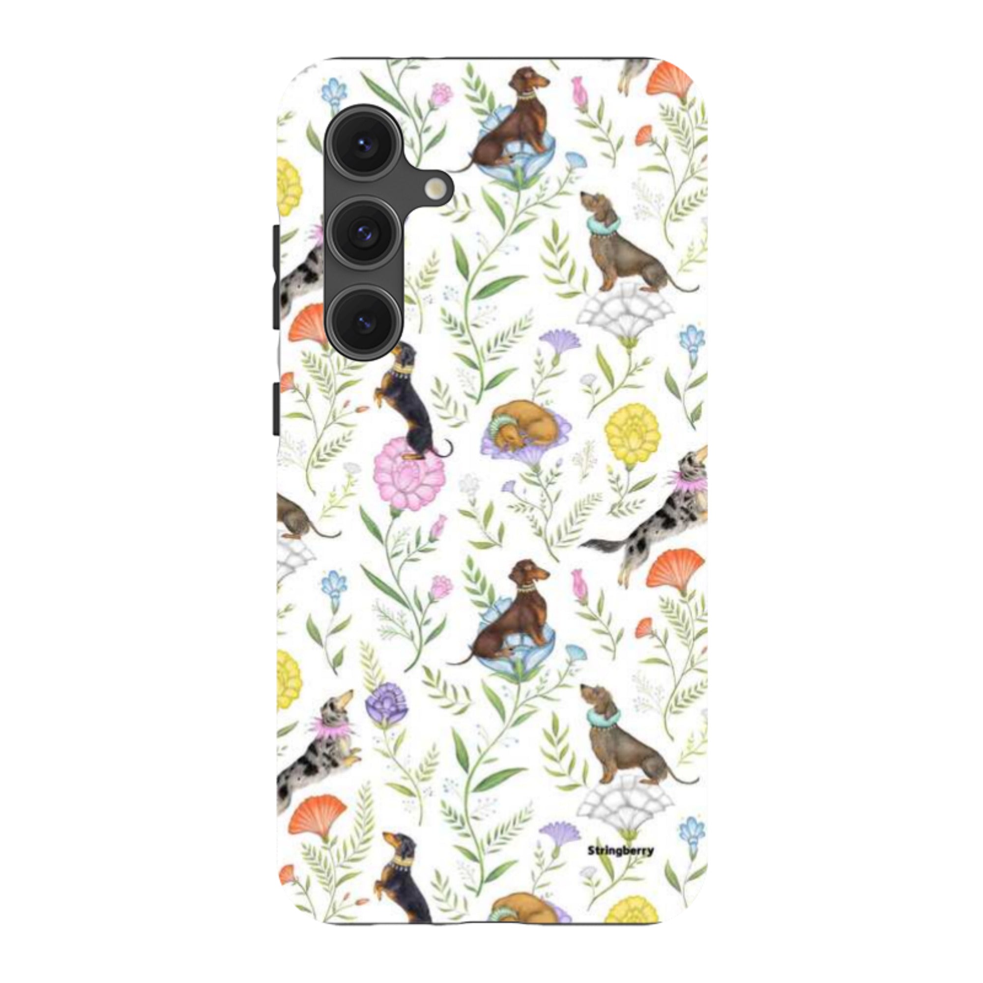 Samsung Tough Case - Doxy Day Afternoon White By Catherine Rowe
