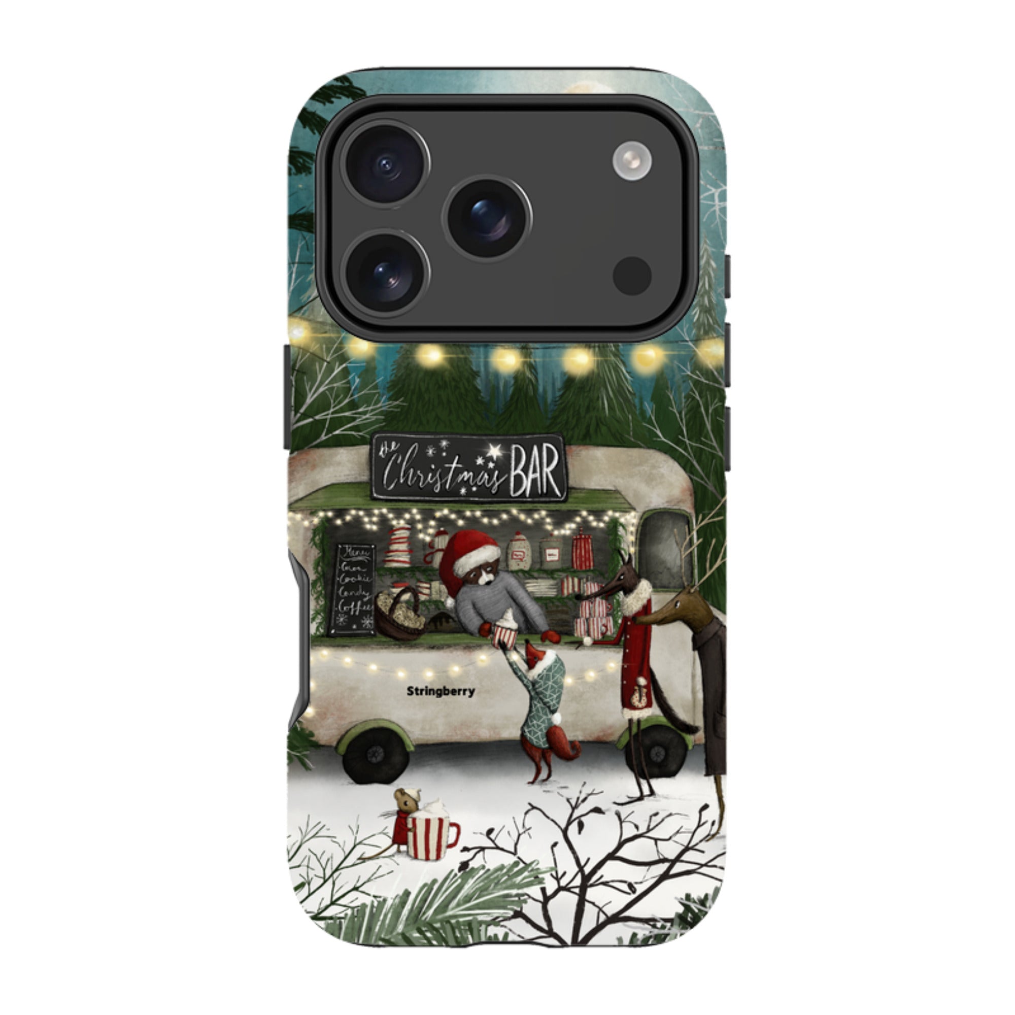 iPhone Tough Case - Christmas Bar By Maja Lindberg