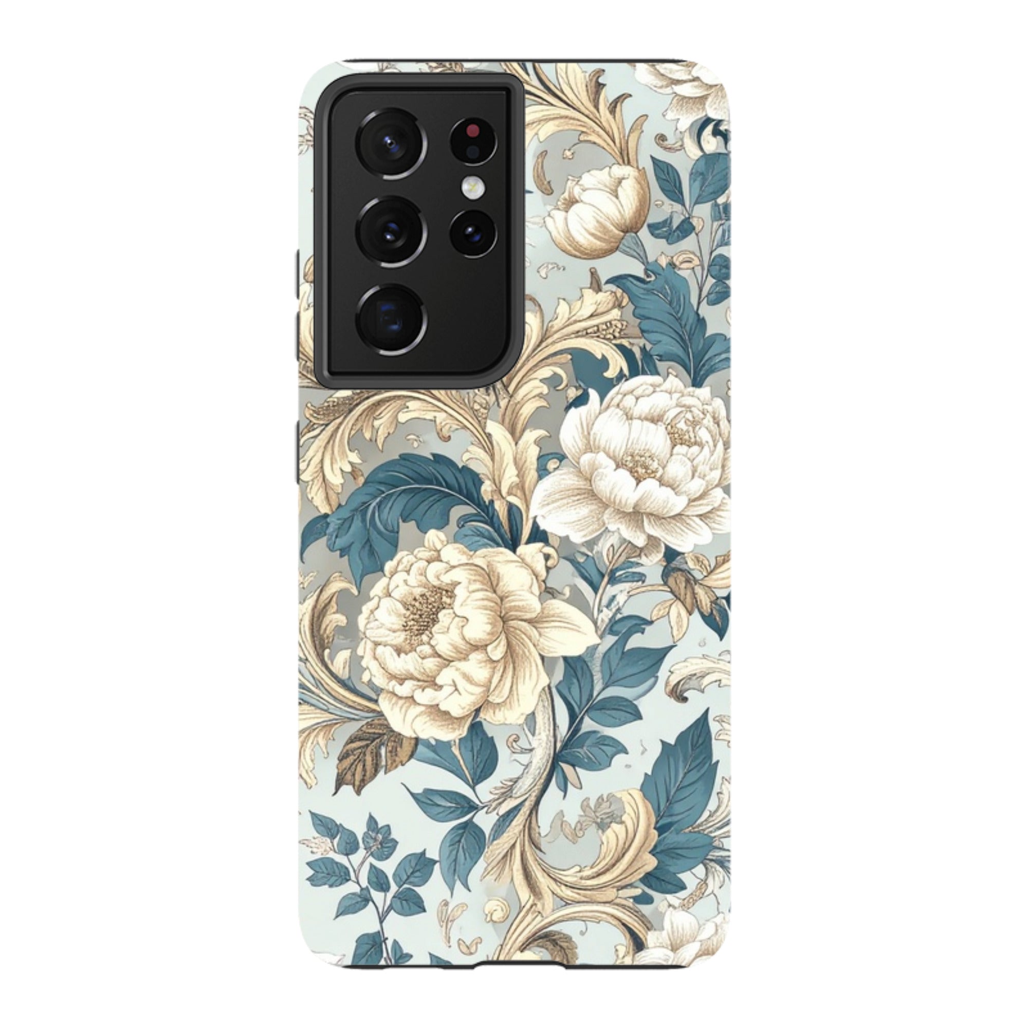 Samsung Tough  Case - Blue and Gold Summer