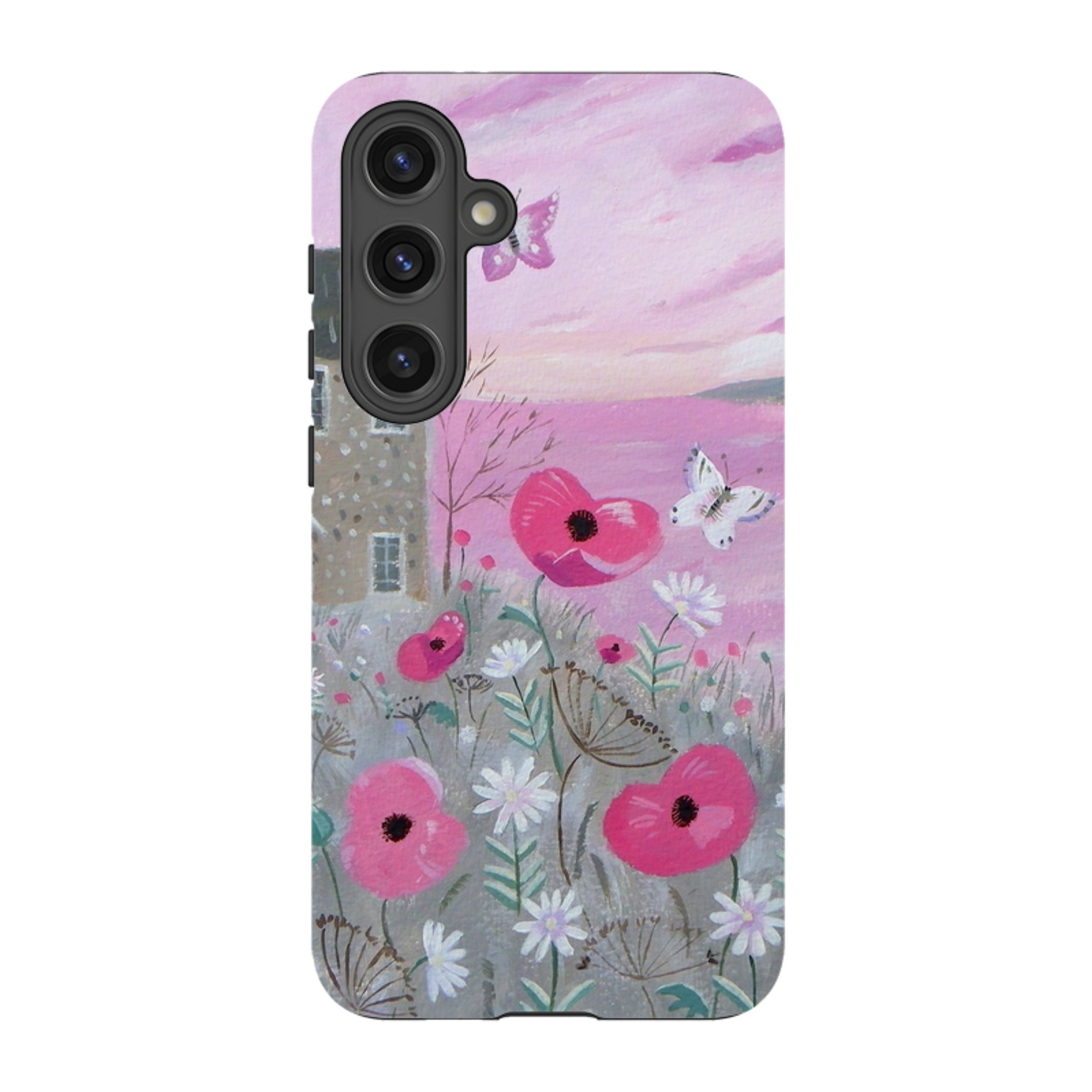 Samsung Tough Case - Seaside Flowers By Mary Stubberfield