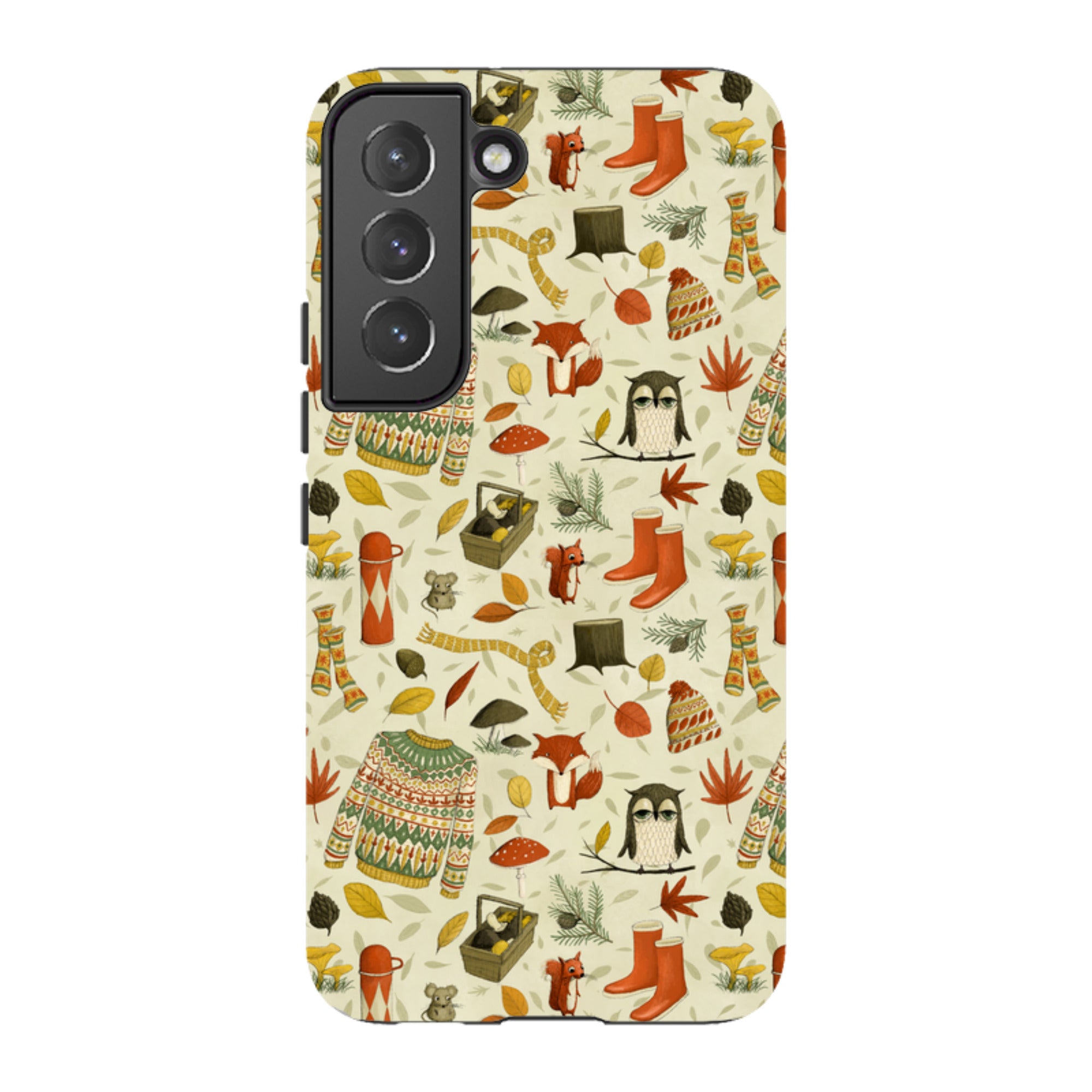 Samsung Tough Case - Autumn Pattern By Maja Lindberg