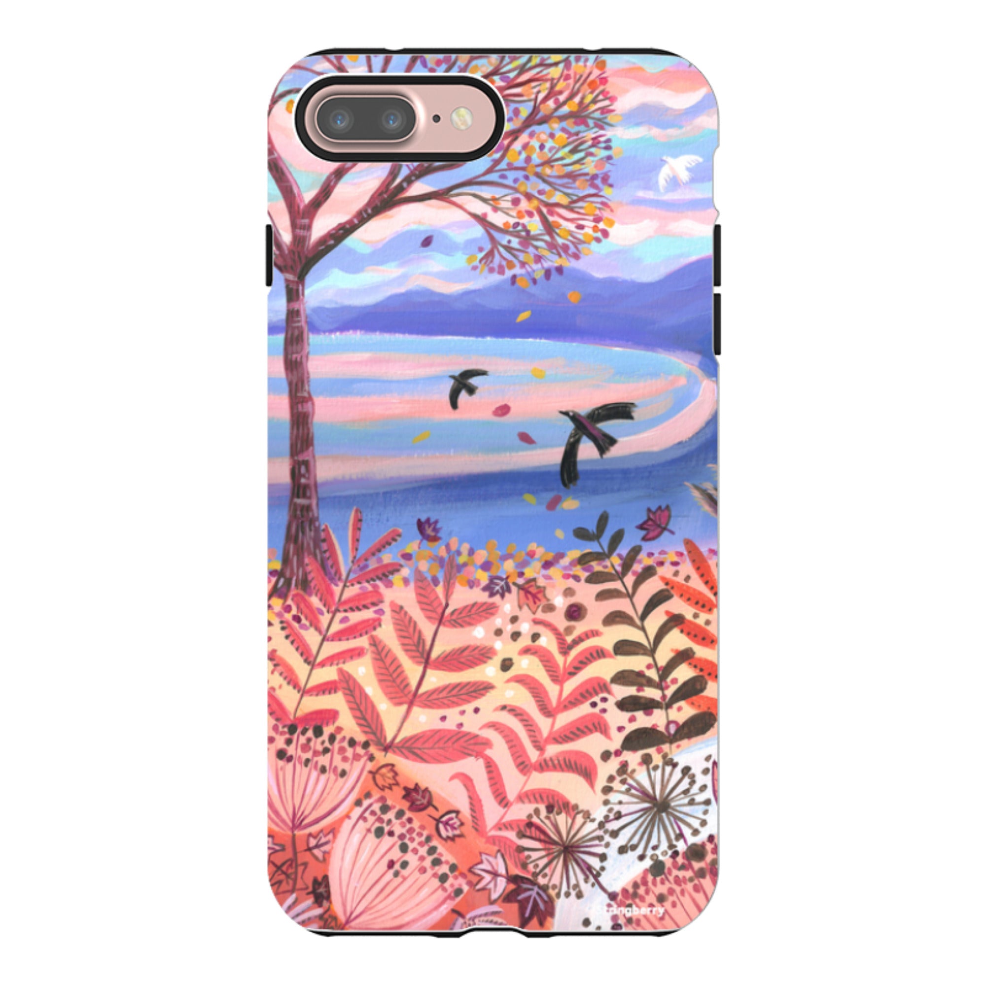 iPhone Tough Case - Autumn Coast By Mary Stubberfield