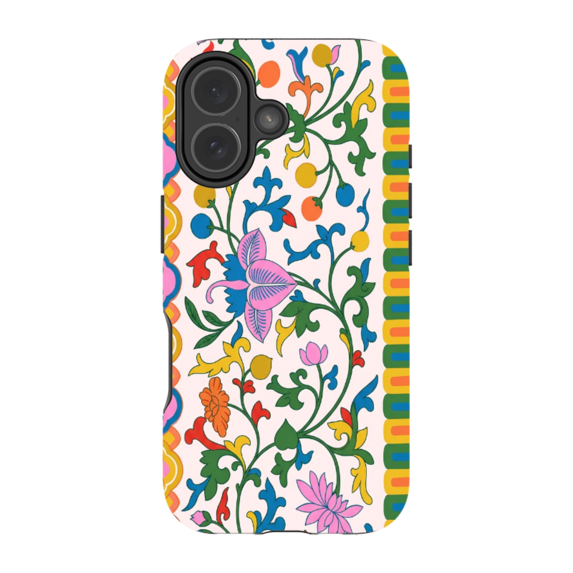 iPhone MagSafe Tough Case - Vintage Asian Silk Tapestry