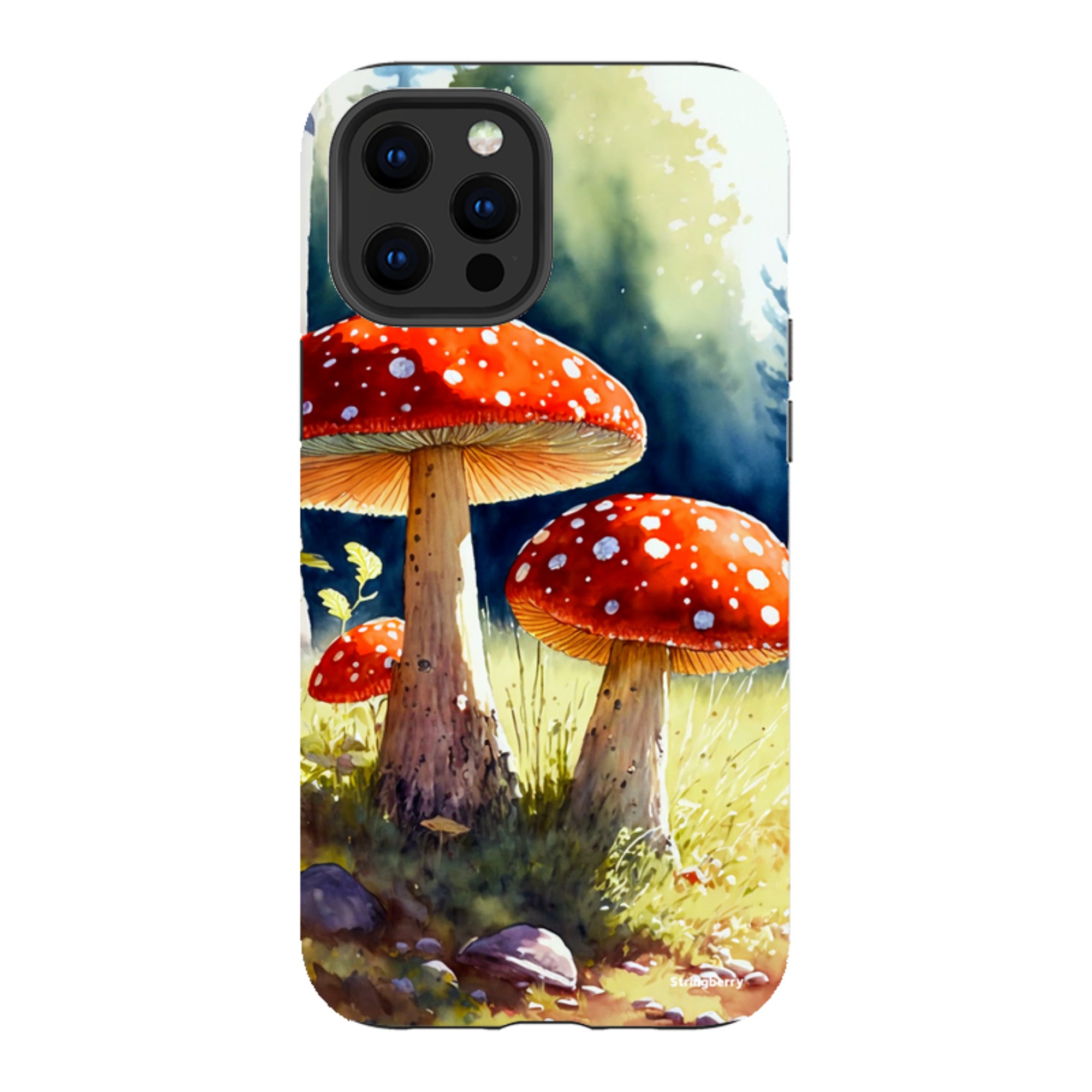 iPhone Tough Case - Mushroom Colour III