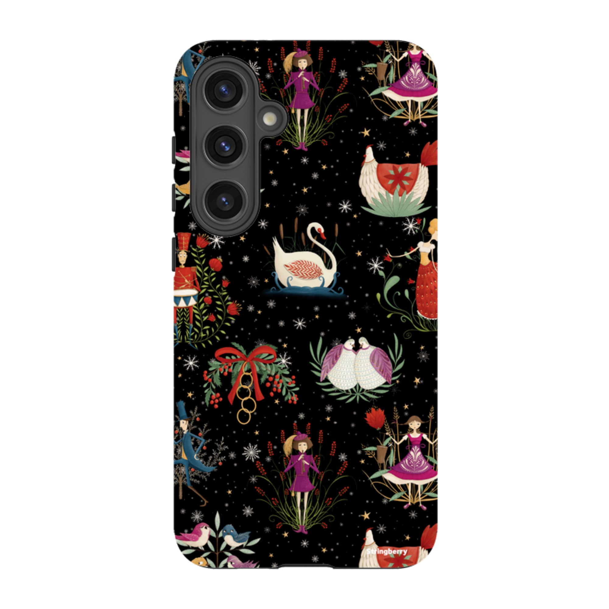 Samsung Tough Case - Twelve Days Black By Maja Lindberg