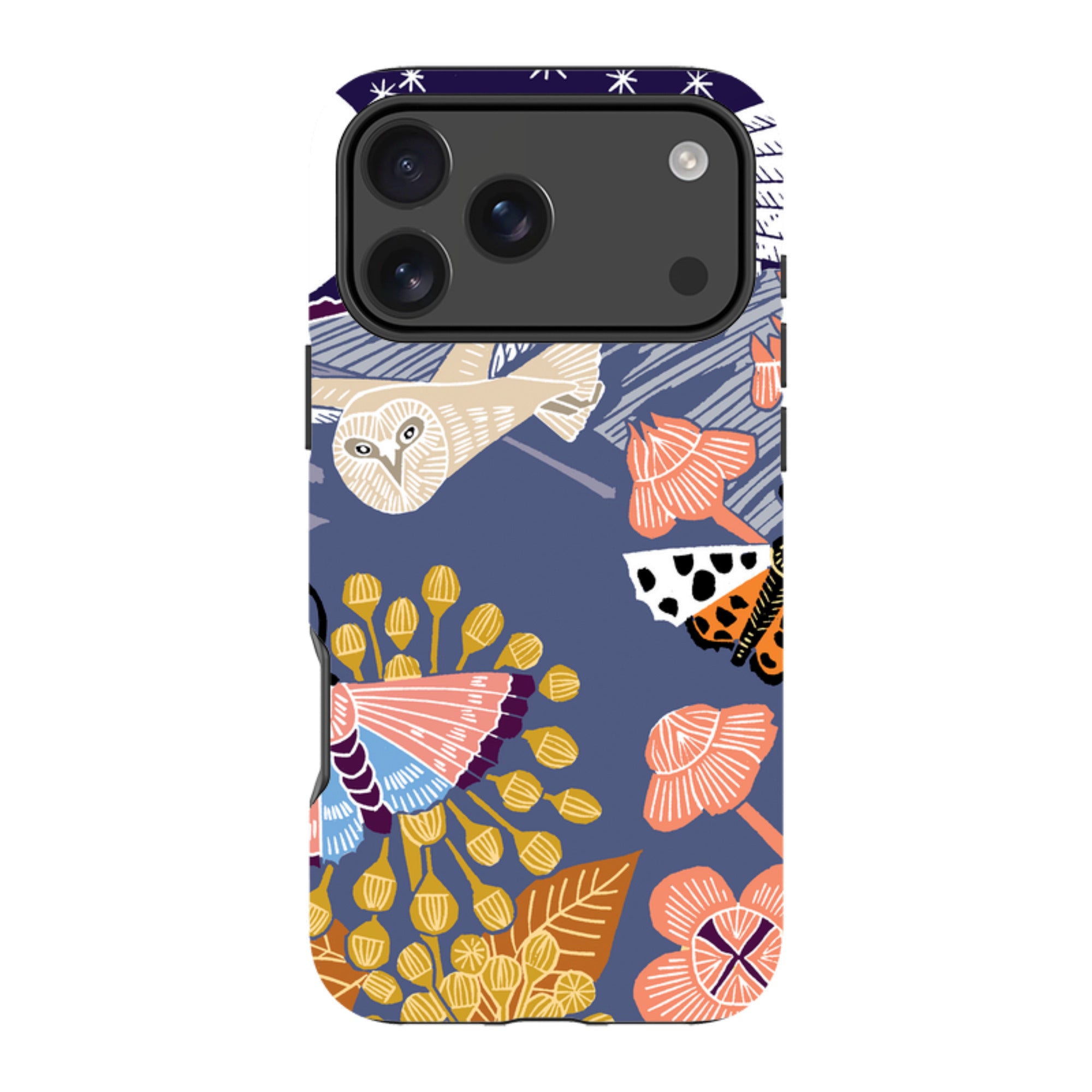 iPhone Tough Case - Evening Barn Owl By Kate Heiss