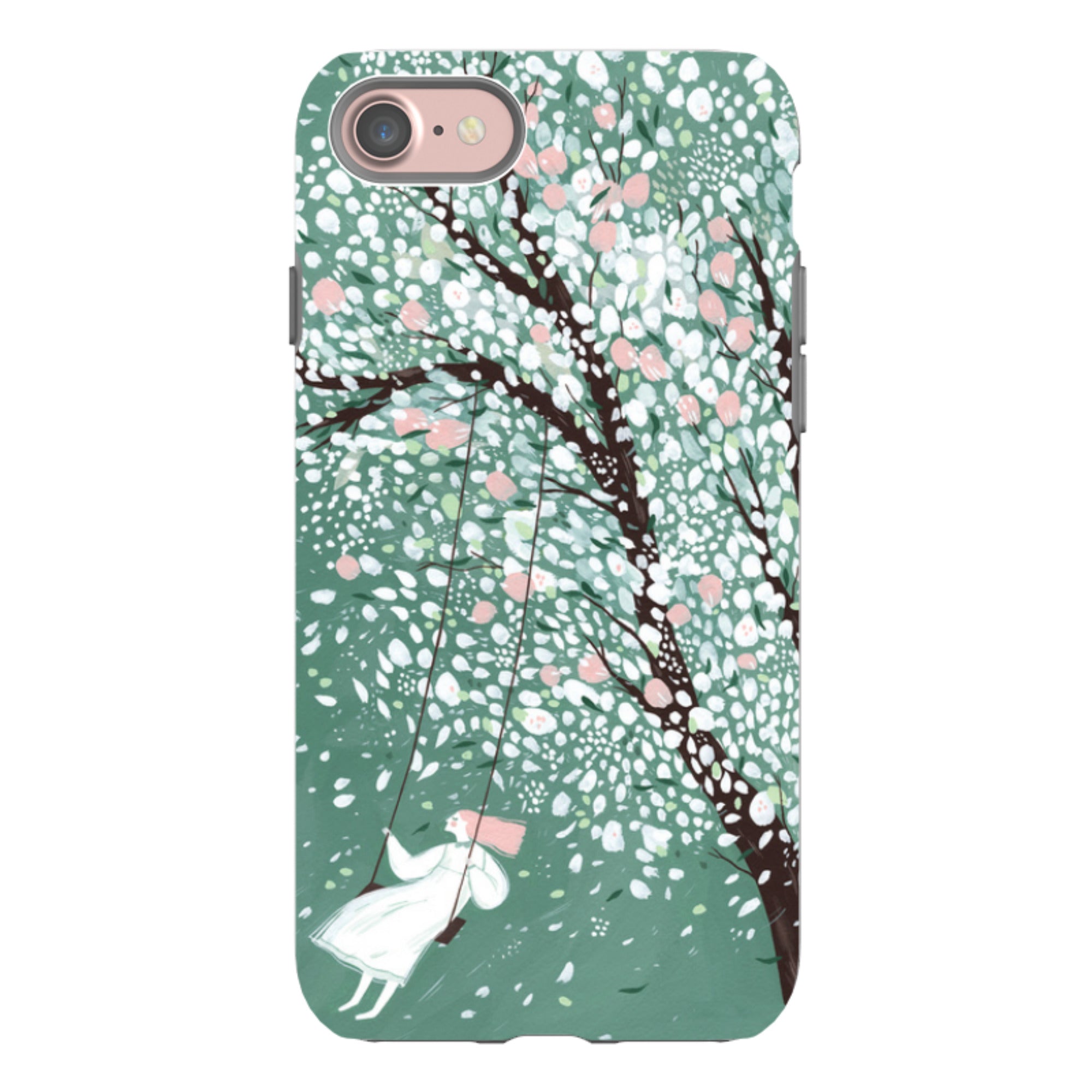 iPhone Tough Case - The Apricot Tree By Madalina Andronic