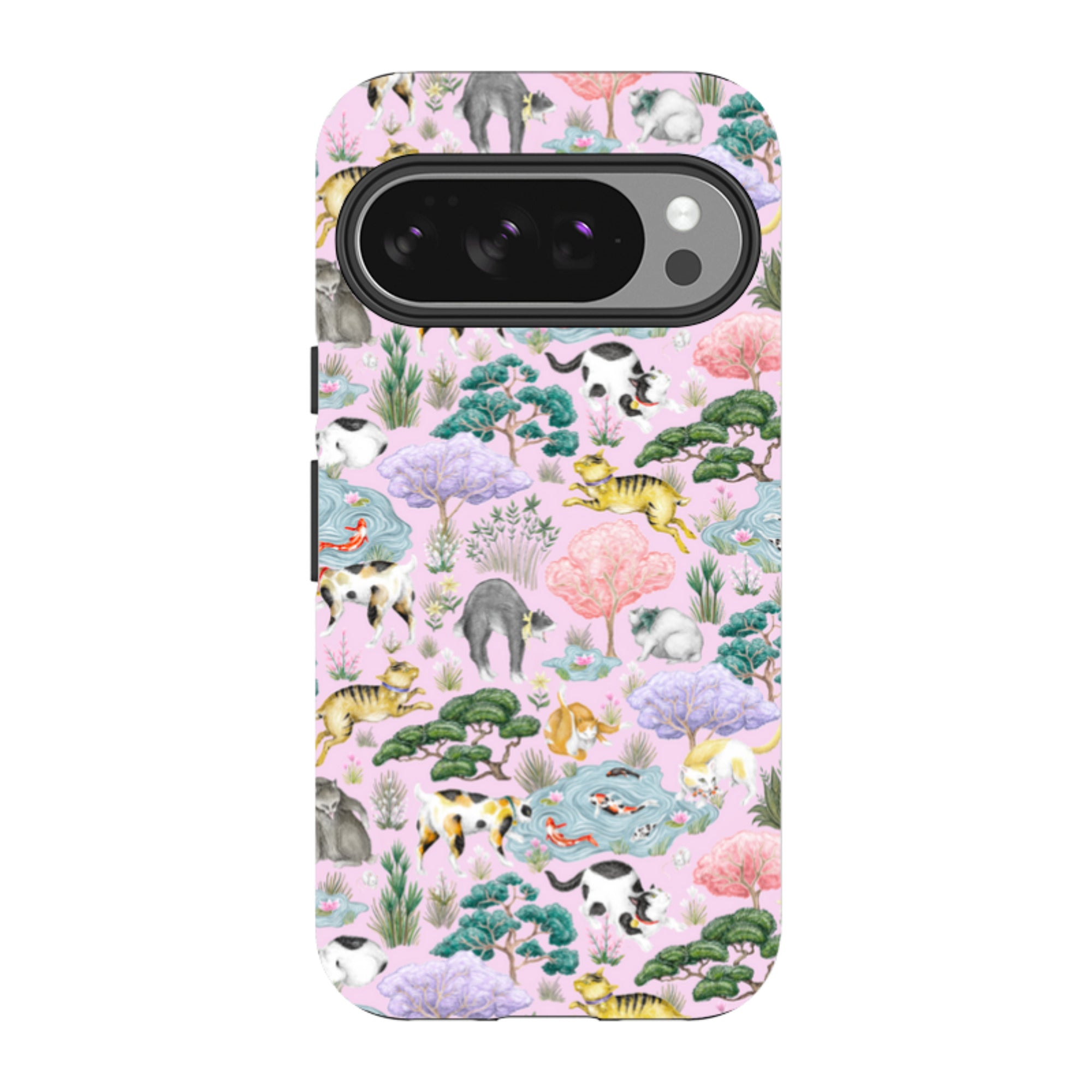 Google Tough Case - Cat Garden By Catherine Rowe