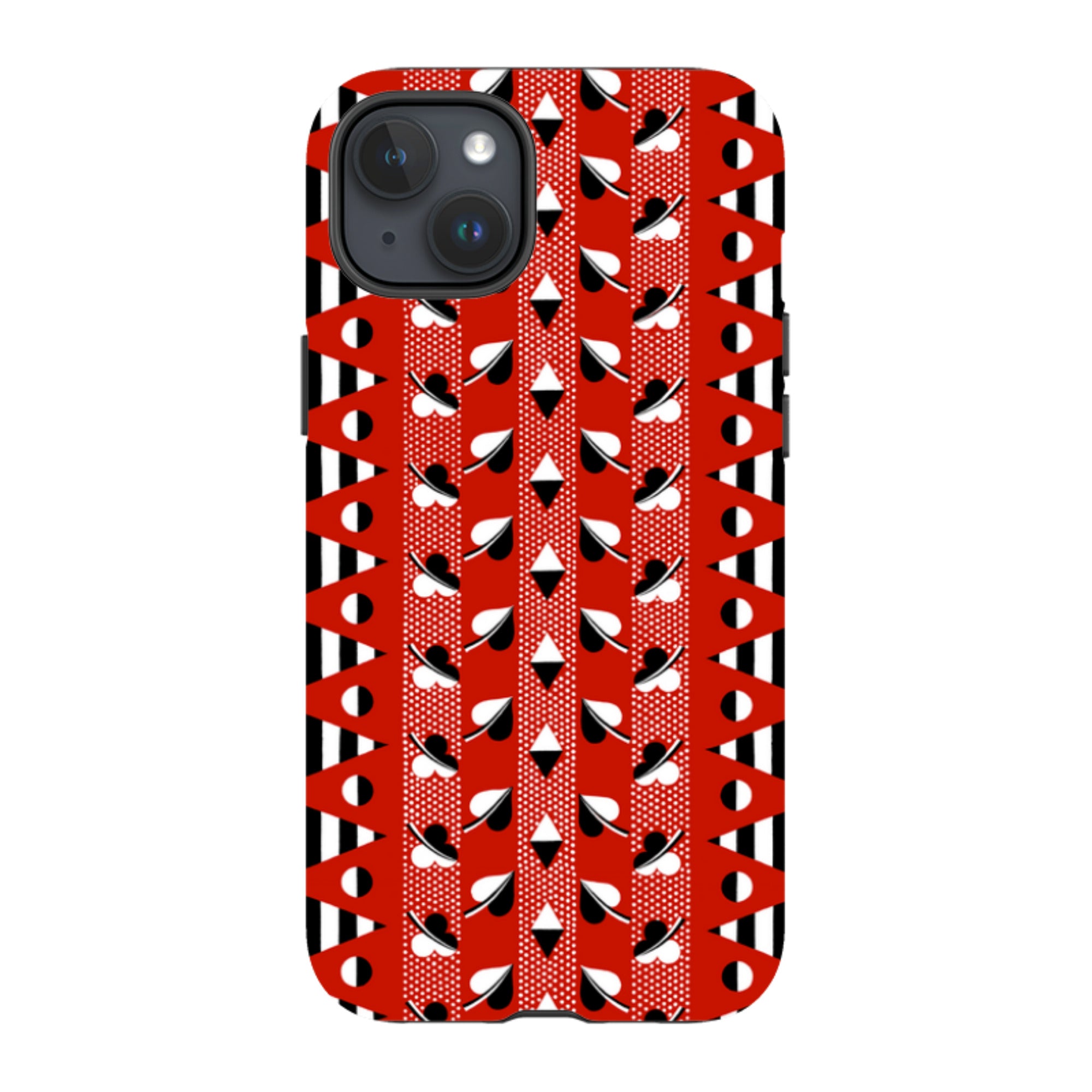 iPhone Case - Clubs & Hearts By Cressida Bell