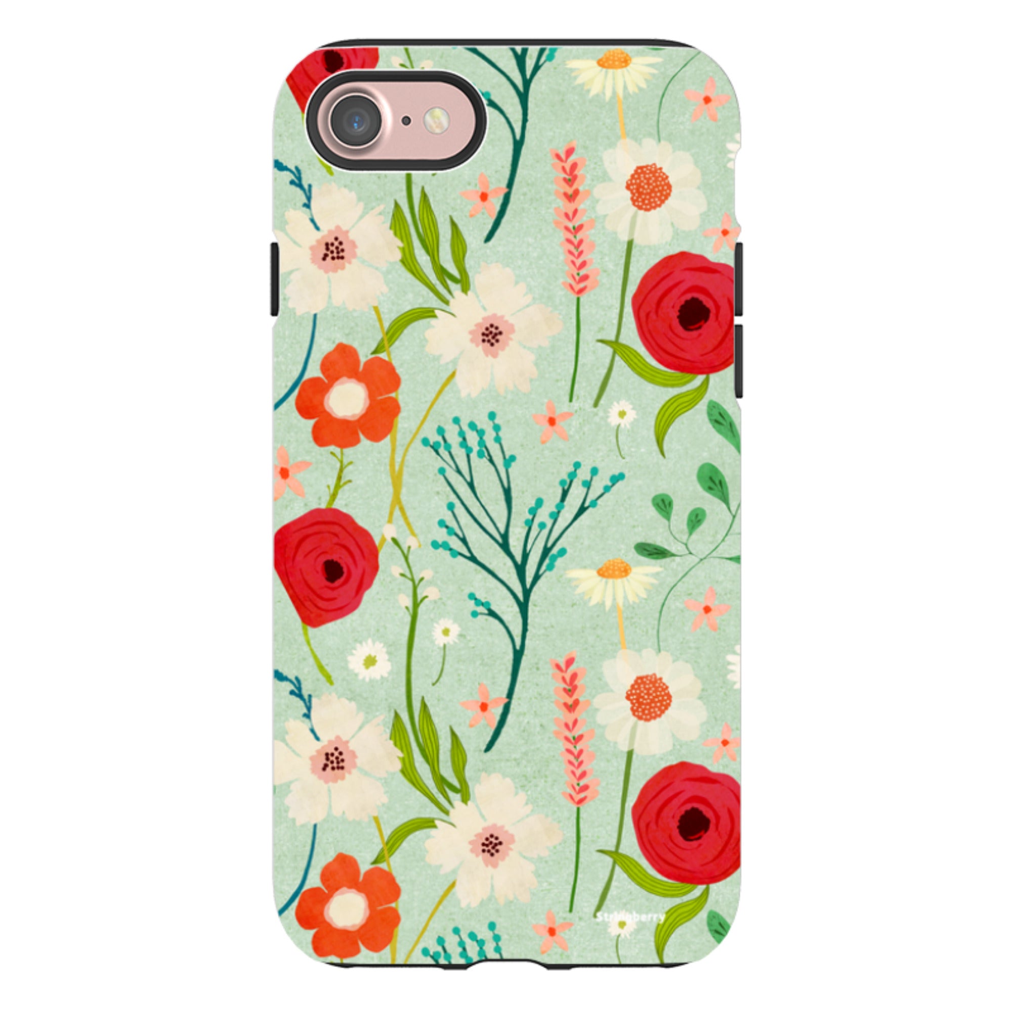iPhone Tough Case - Floral By Katherine Quinn