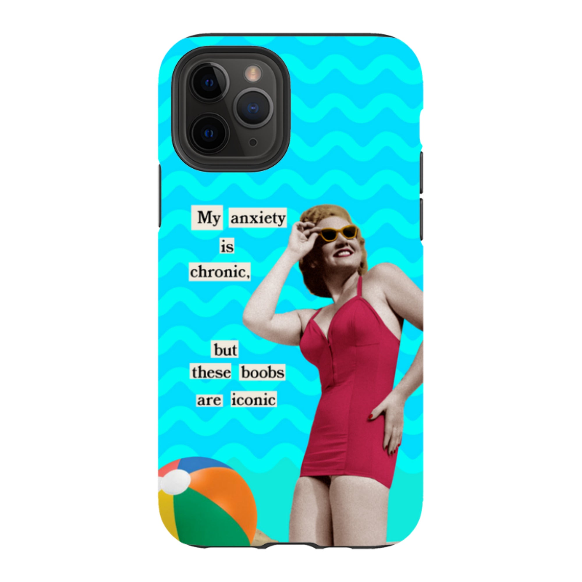 iPhone Tough Case - Boobs By Clare Jordan