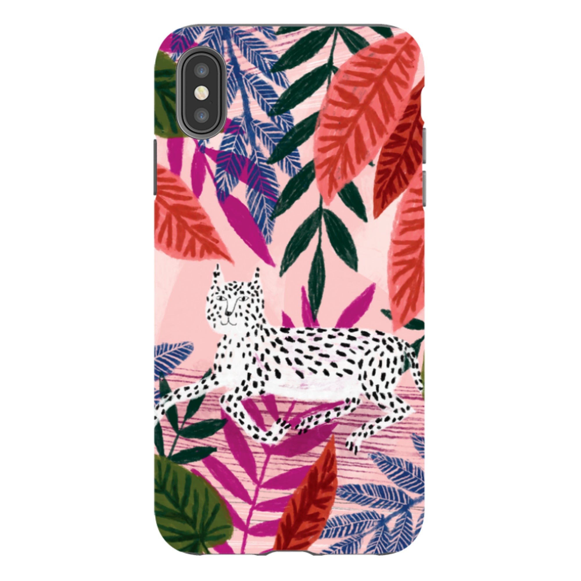iPhone Tough Case - Leopard By Lee Foster Wilson