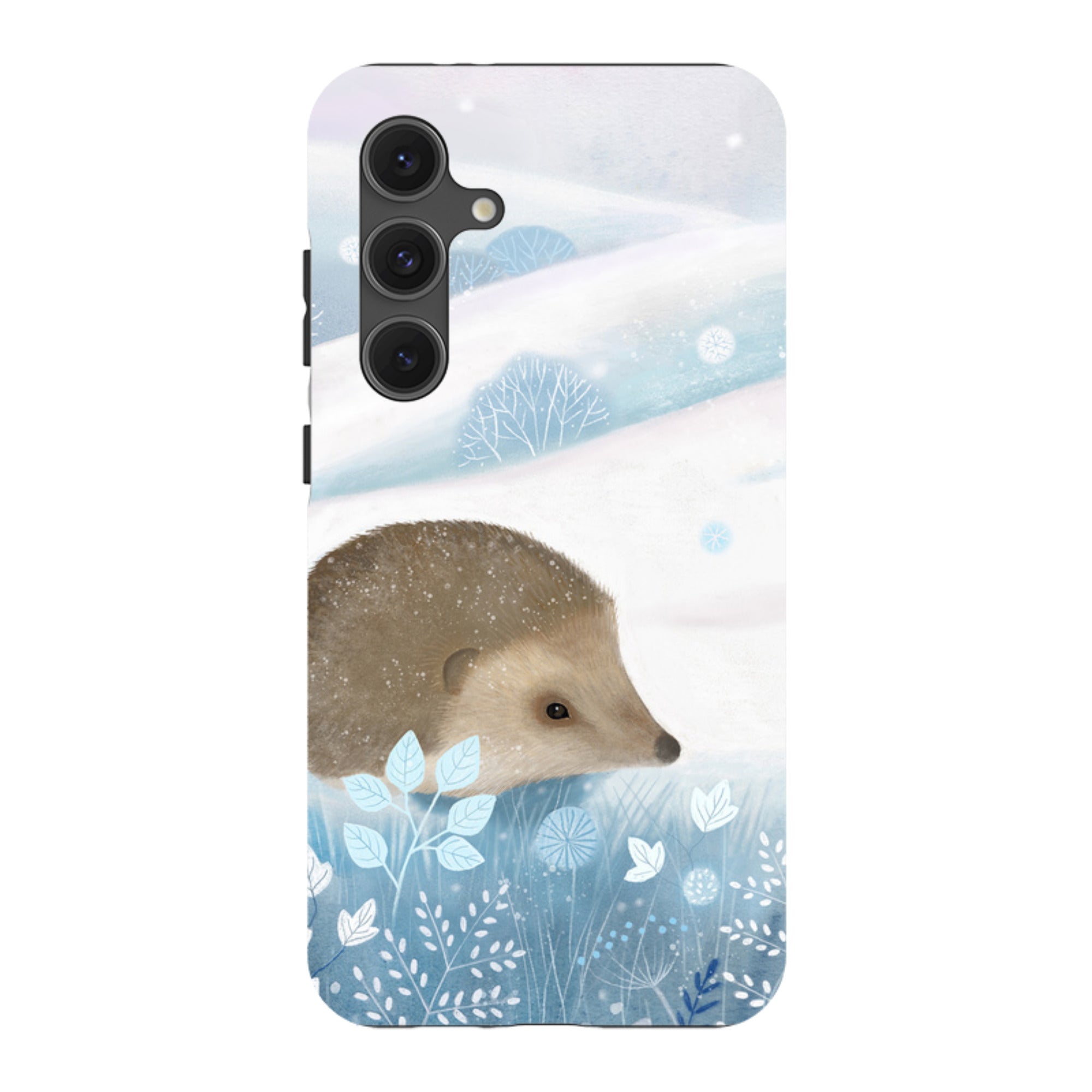 Samsung Tough Case - Winter Hedgehog By Bex Parkin