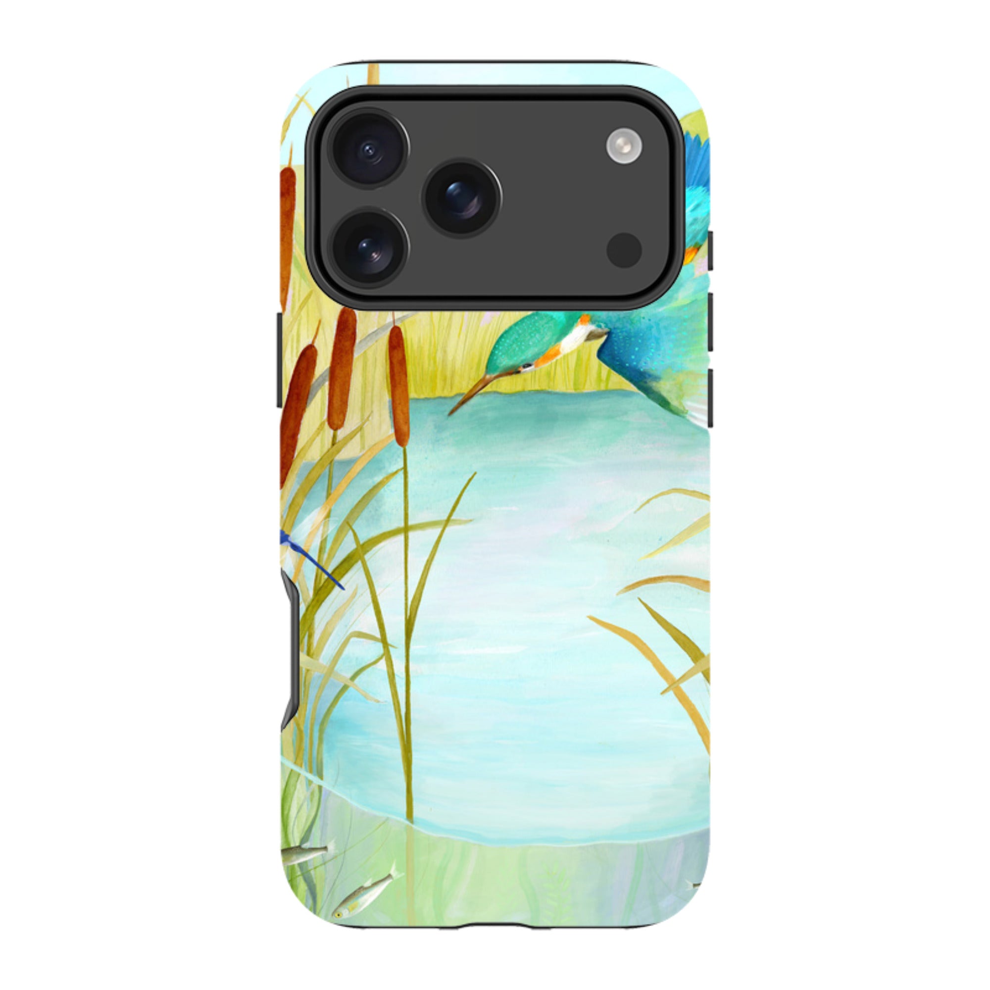 iPhone Tough Case - Kingfisher By Bex Parkin