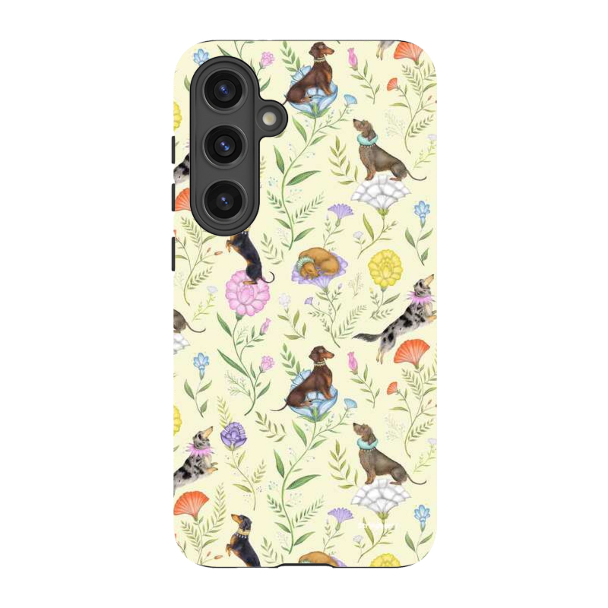 Samsung Tough Case - Doxy Day Afternoon Buttercream By Catherine Rowe