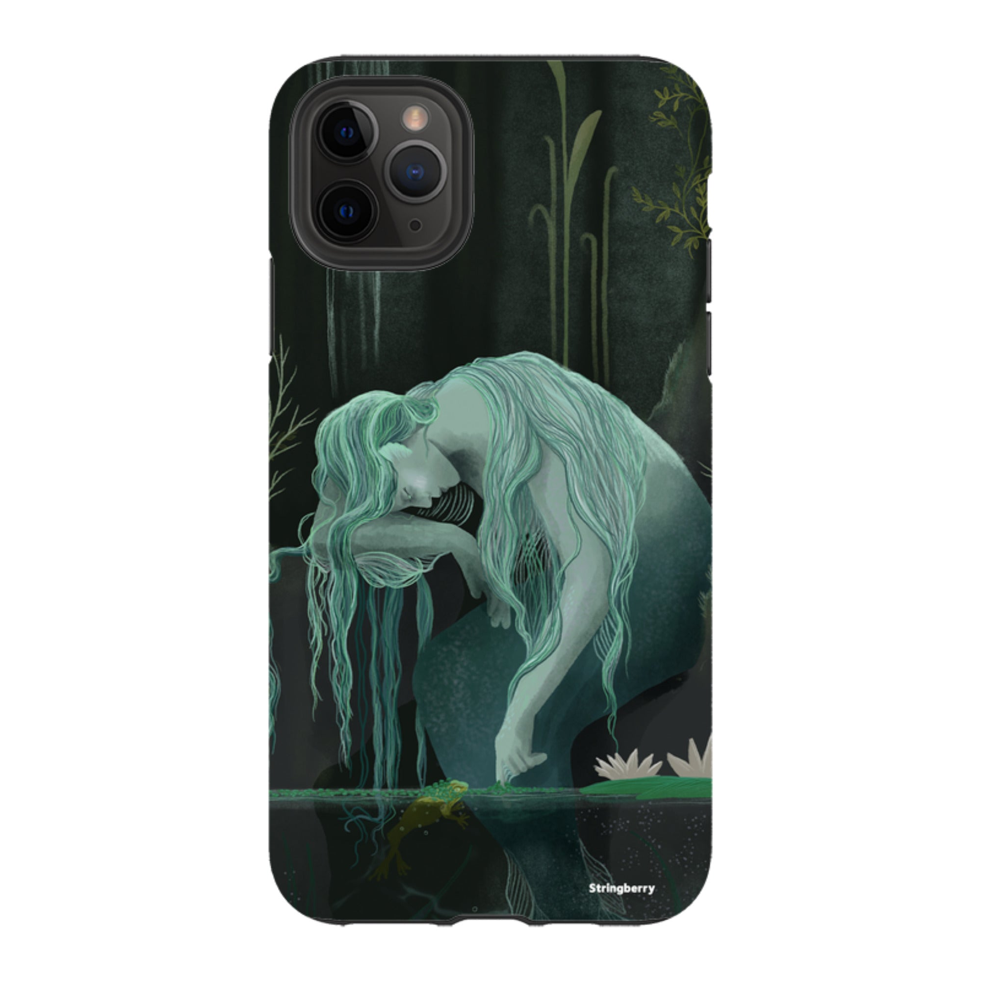 iPhone Tough Case - Mermaid By Anna Stead