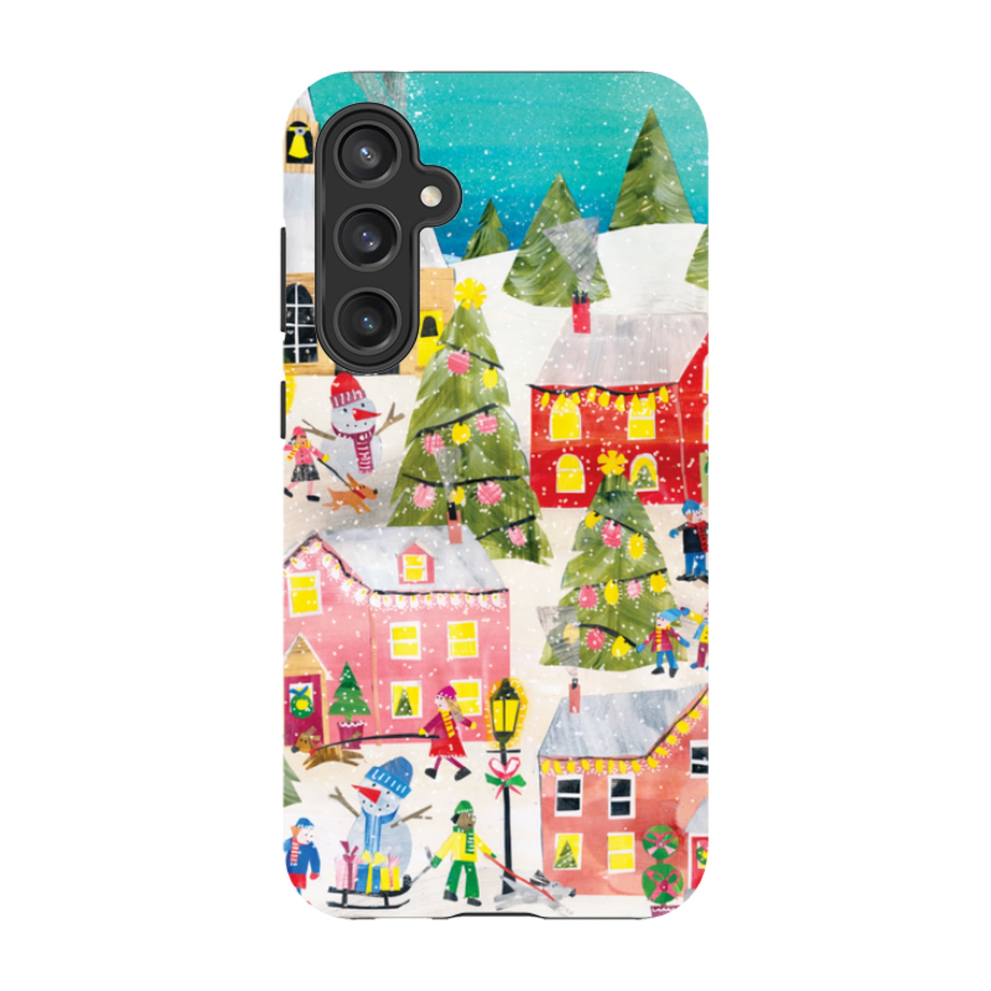 Samsung Tough Case - Winter Village By Tracey English