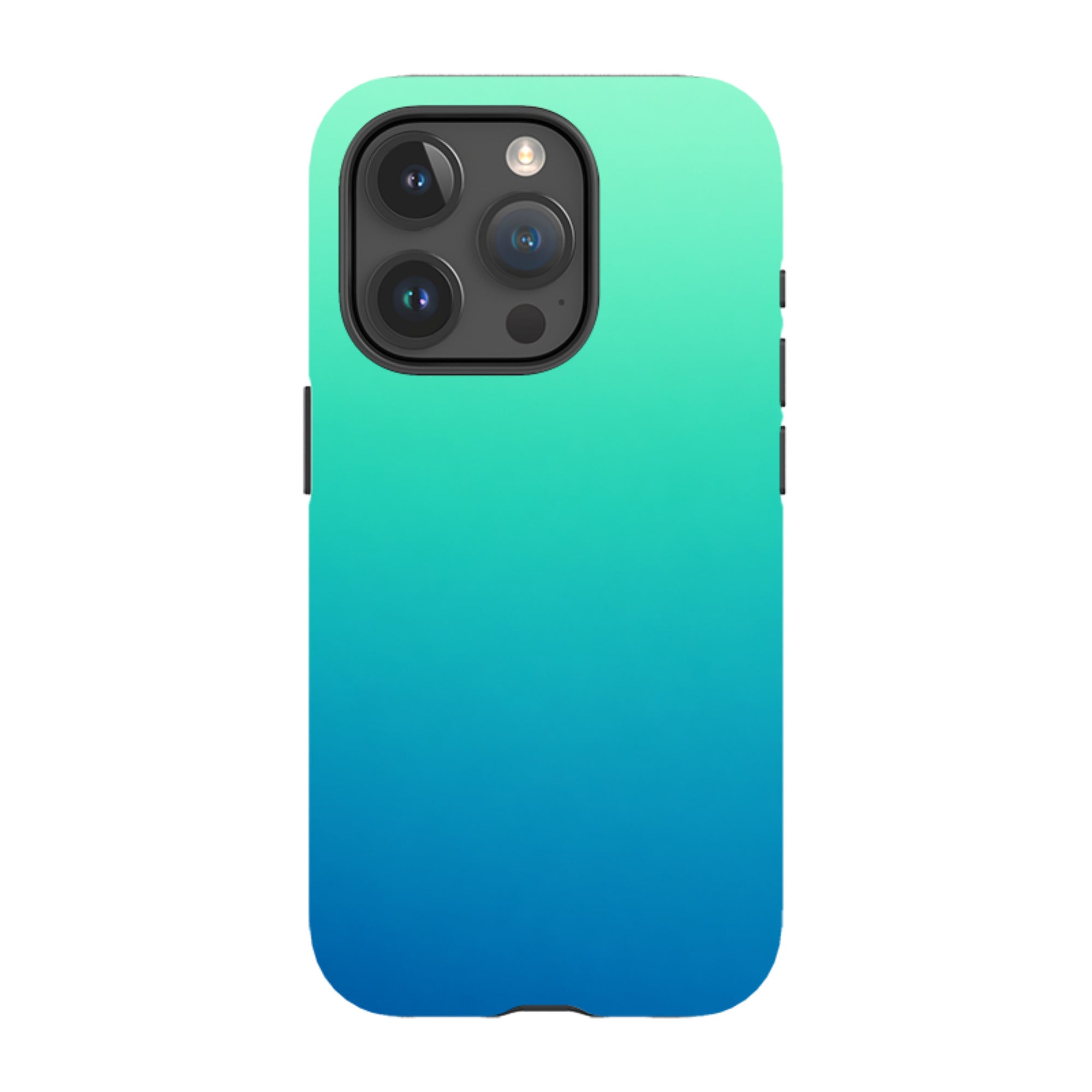 iPhone Tough Case - Teal Ombre