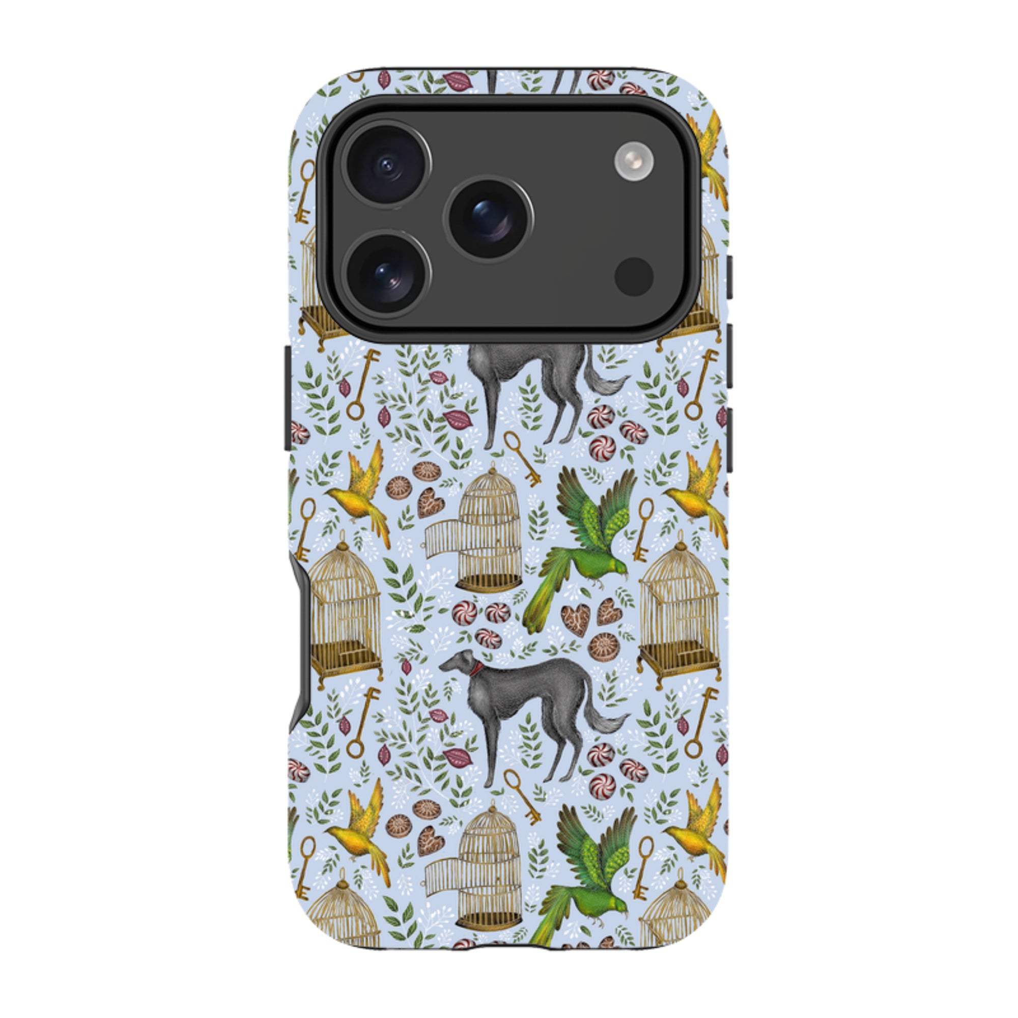 iPhone Tough Case - Amsterdam Blue By Catherine Rowe