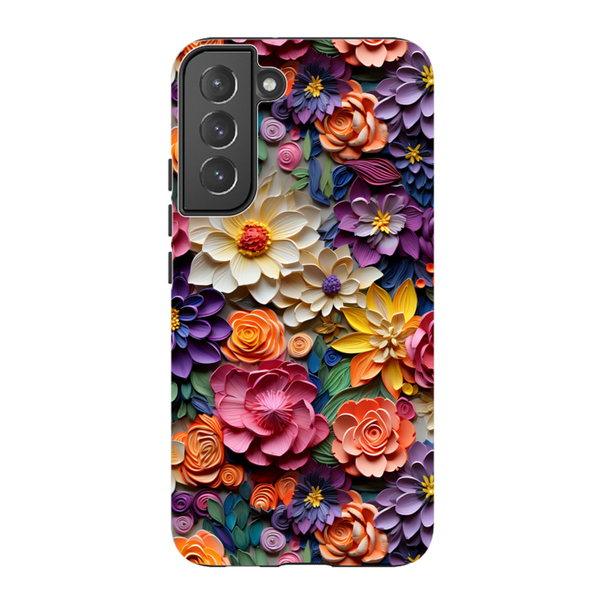 Samsung Tough Case - Violet Floral