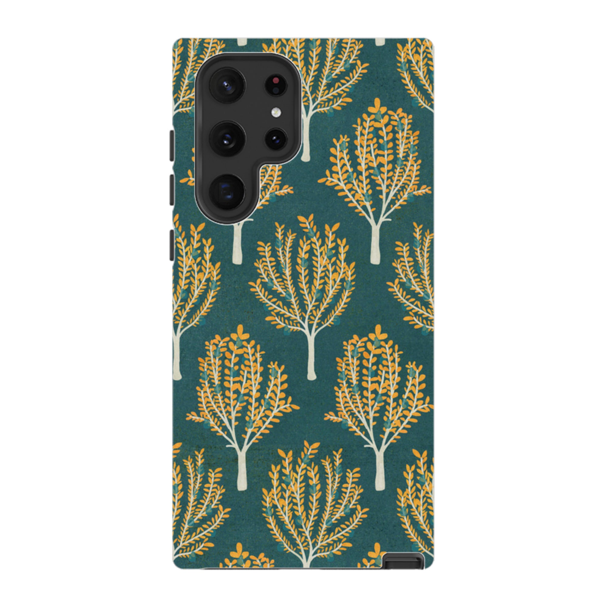 Samsung Tough Case - Pear Trees Teal By Katherine Quinn