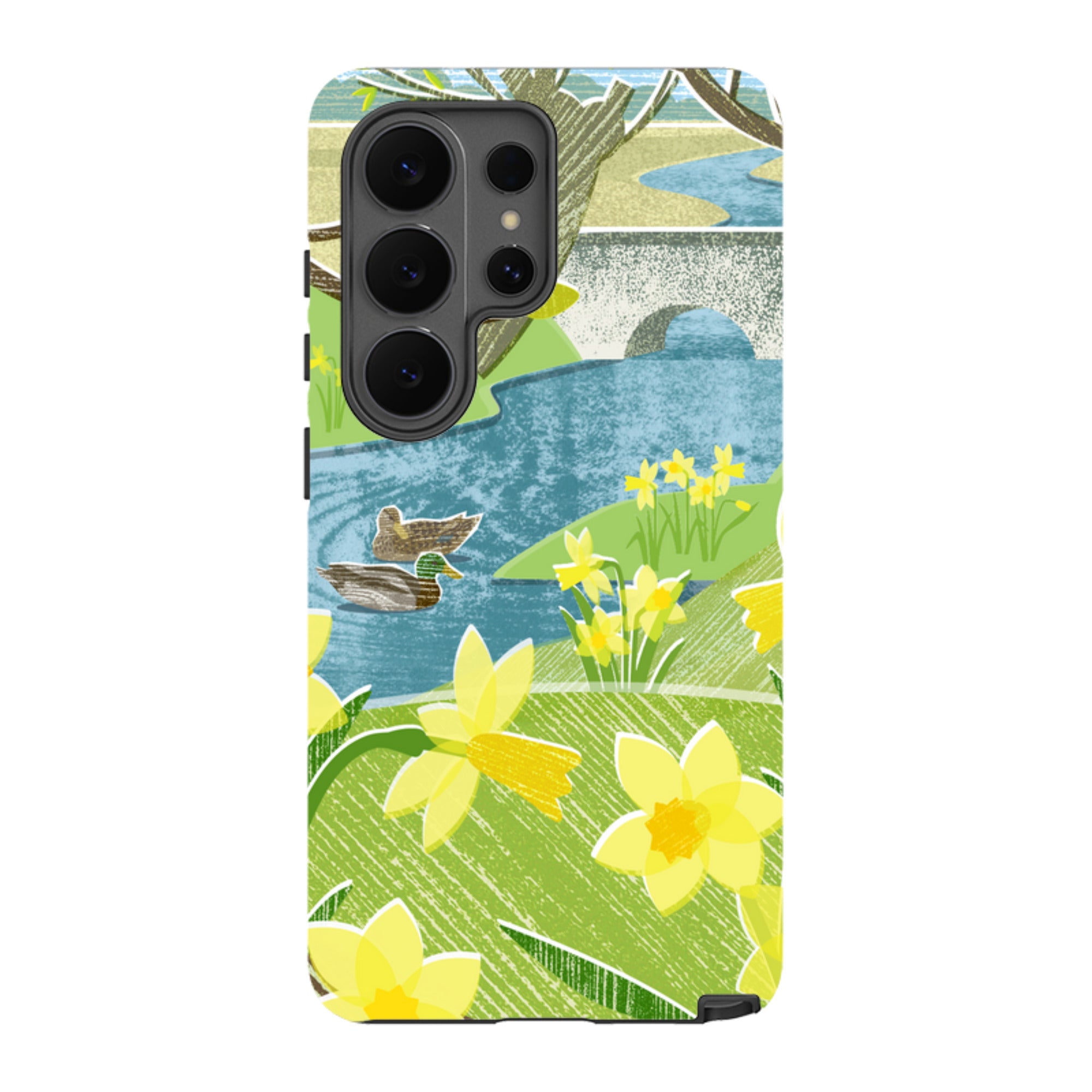 Samsung Tough Case - Daffs And Ducks By Liane Payne