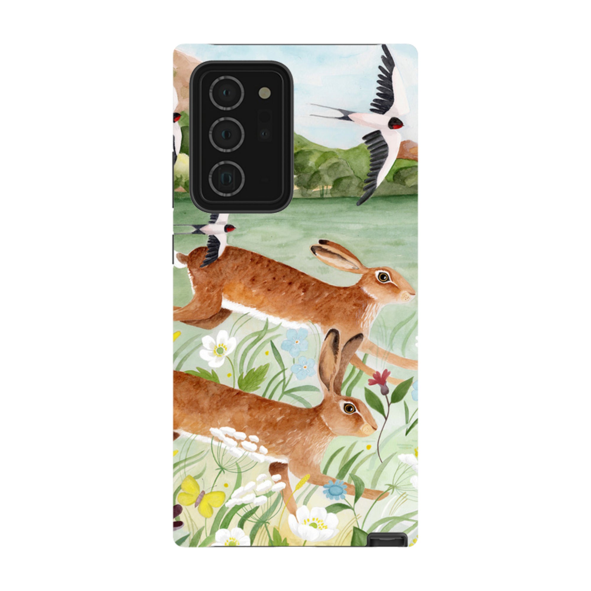 Samsung Tough Case - Hares By Bex Parkin