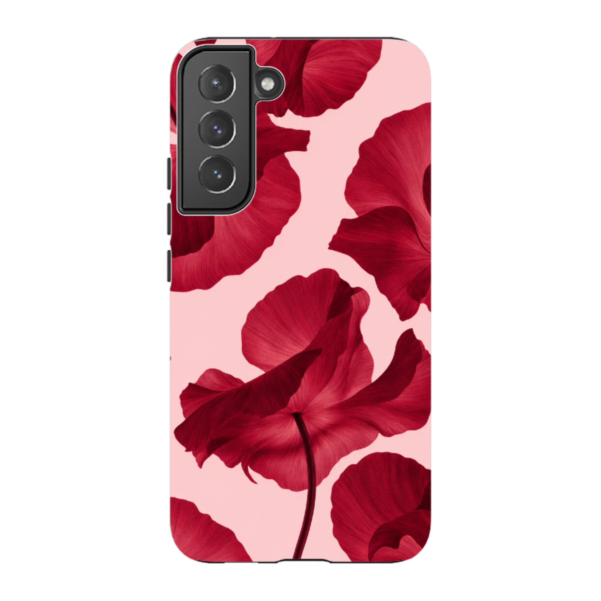 Samsung Tough Case - Burgundy Poppy