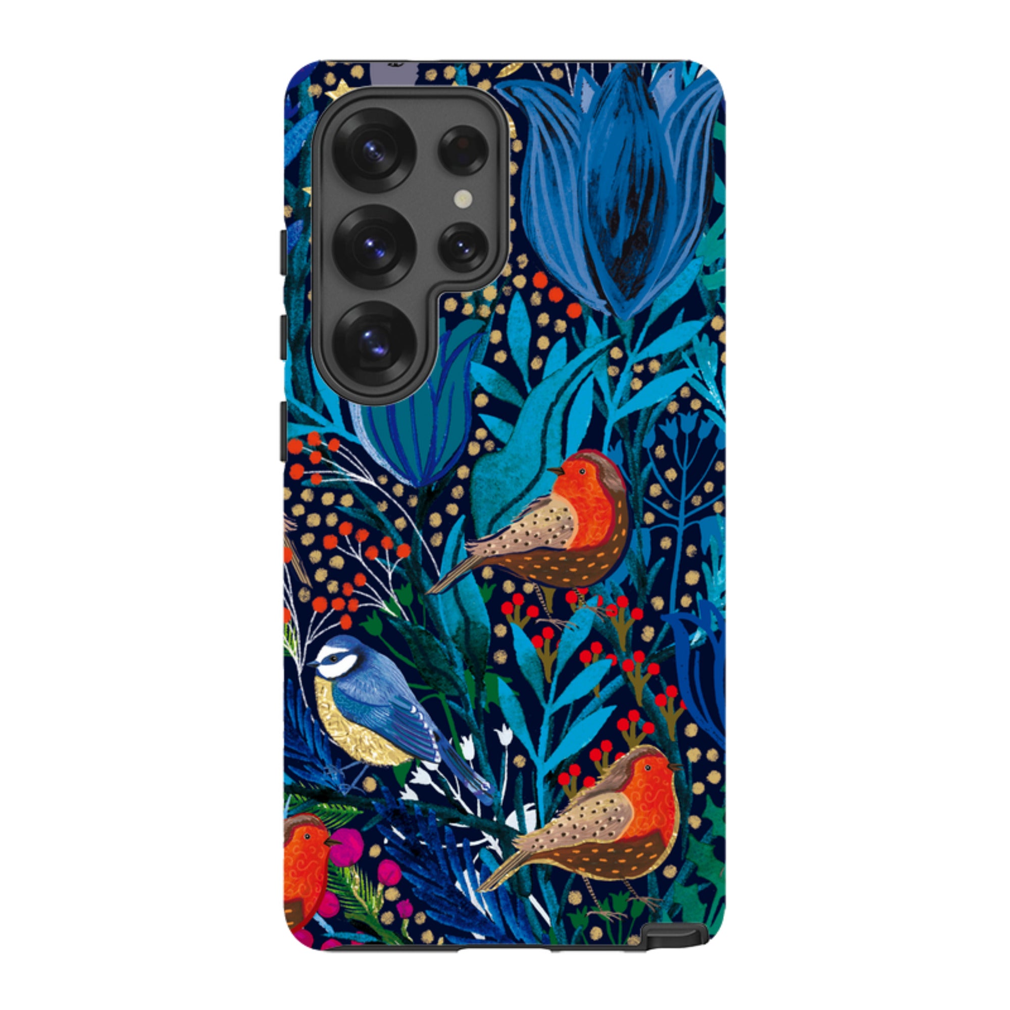 Samsung Tough Case - Xmas Robin IV By Emma Frances Grant