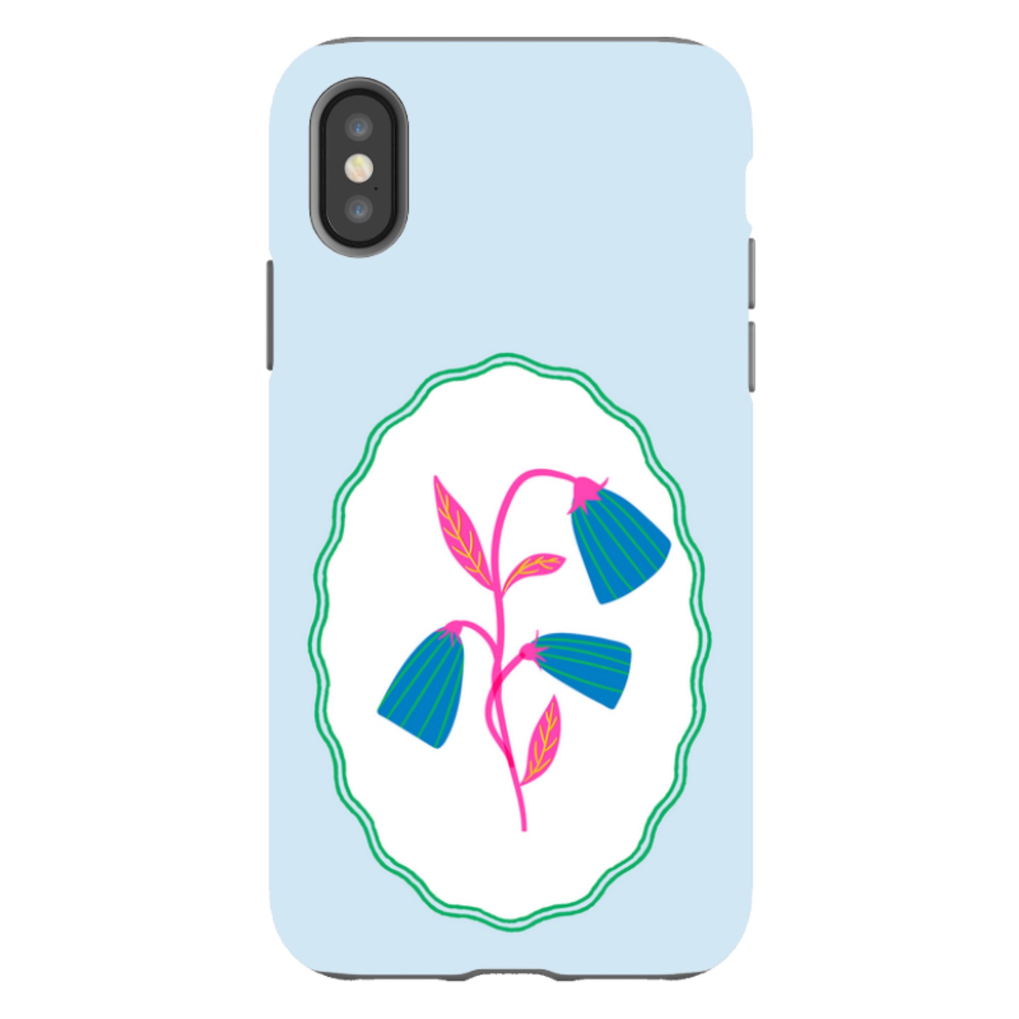 iPhone Case - Floral Portrait