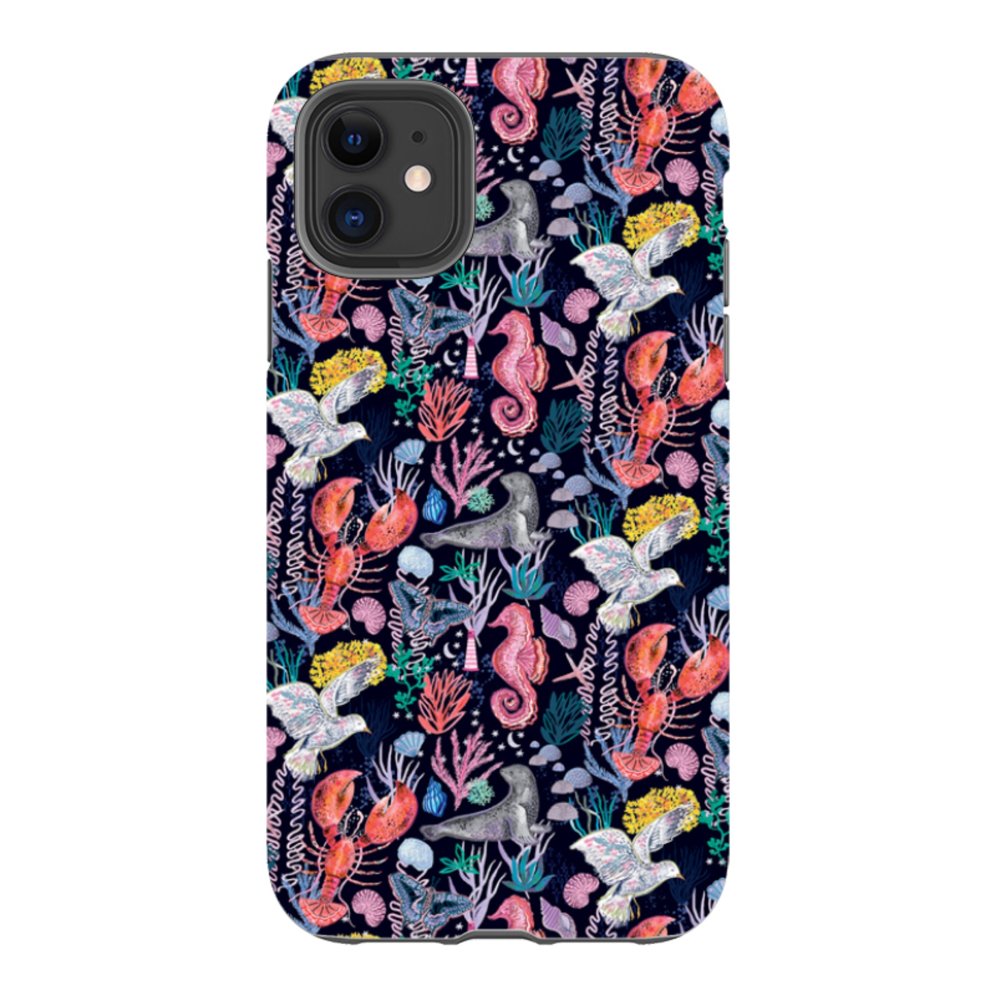 iPhone Case - Coastline Pattern-A By Emma Frances Grant
