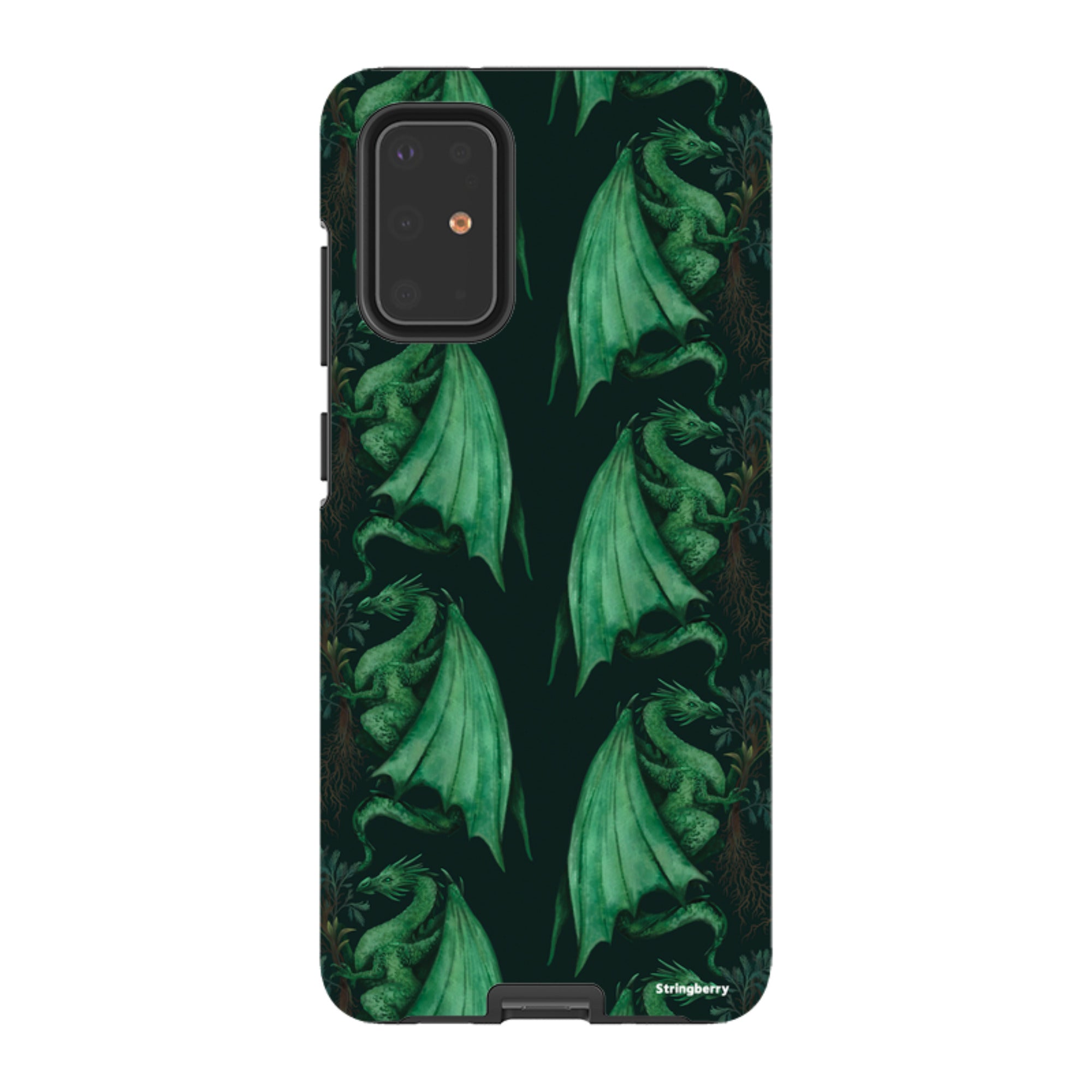 Samsung Tough Case - Arbor Dragon Pattern By Anna Stead