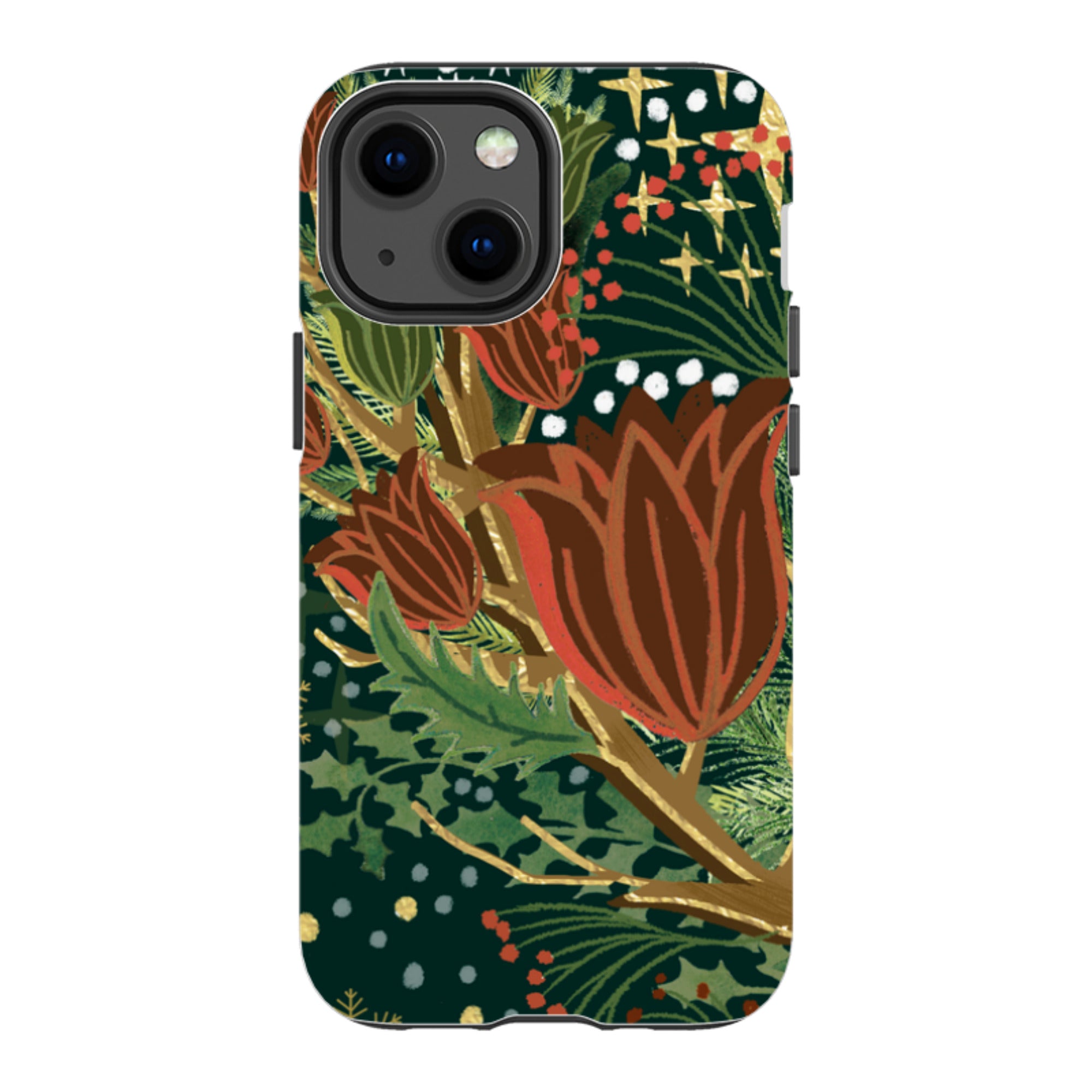 iPhone Tough Case - Winter Deer II By Emma Frances Grant