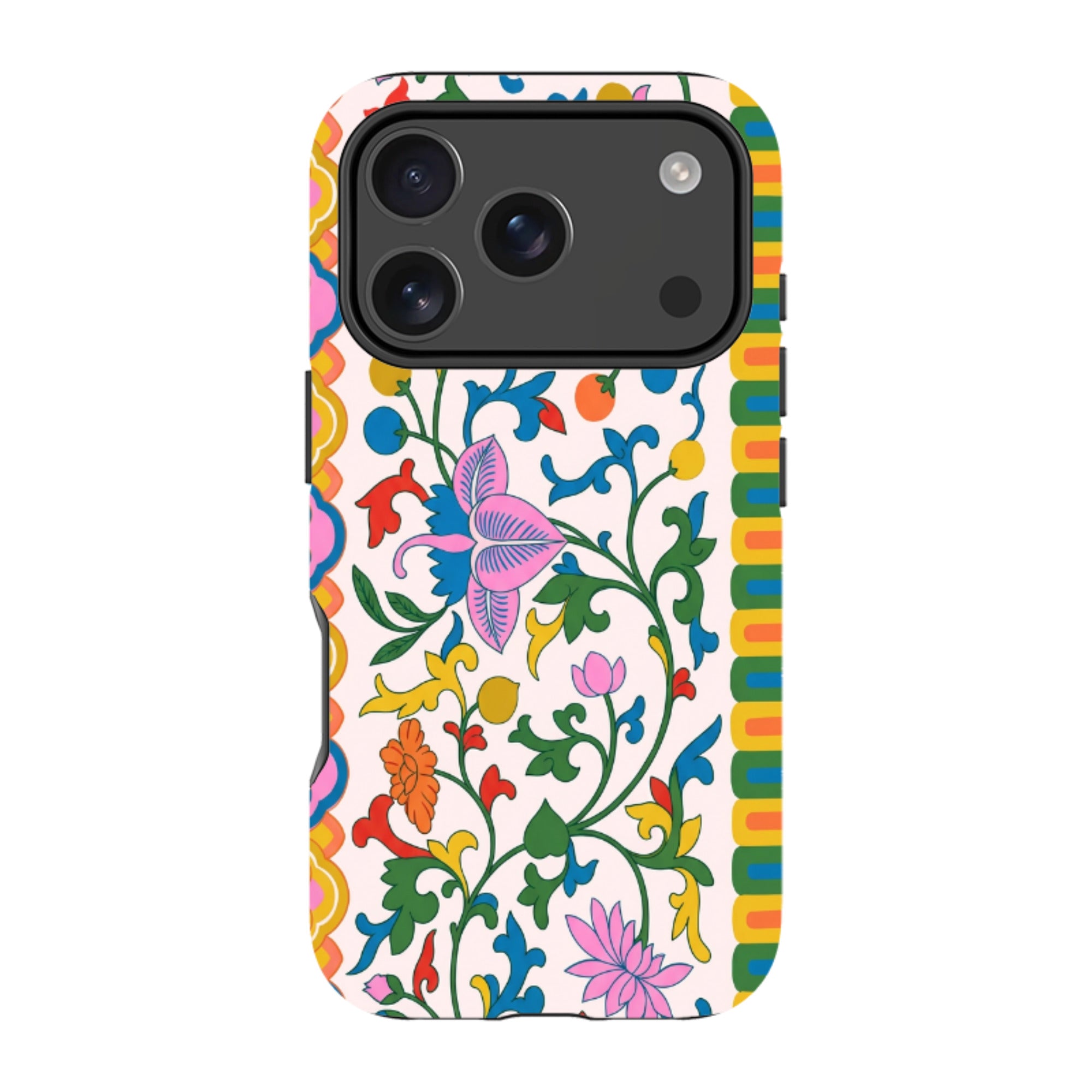 iPhone MagSafe Tough Case - Vintage Asian Silk Tapestry