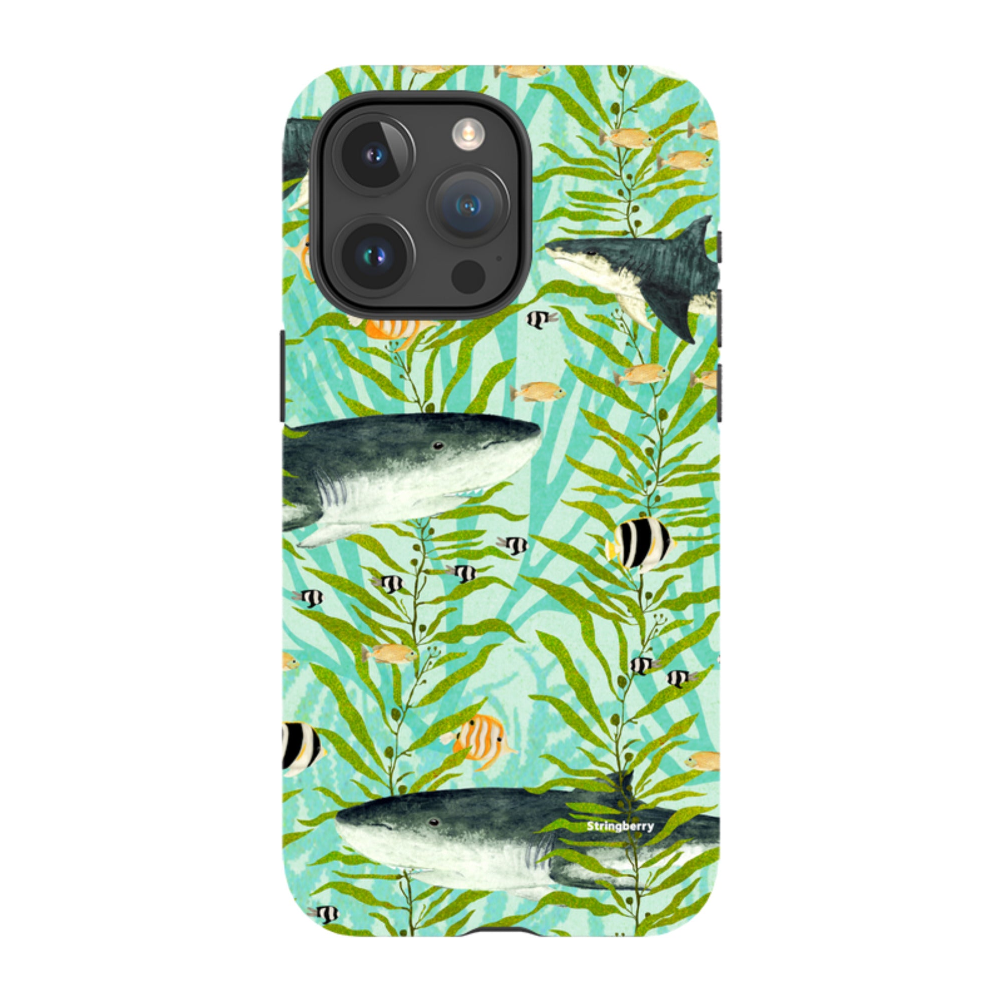 iPhone MagSafe Tough Case - Shark Reef By Katherine Quinn