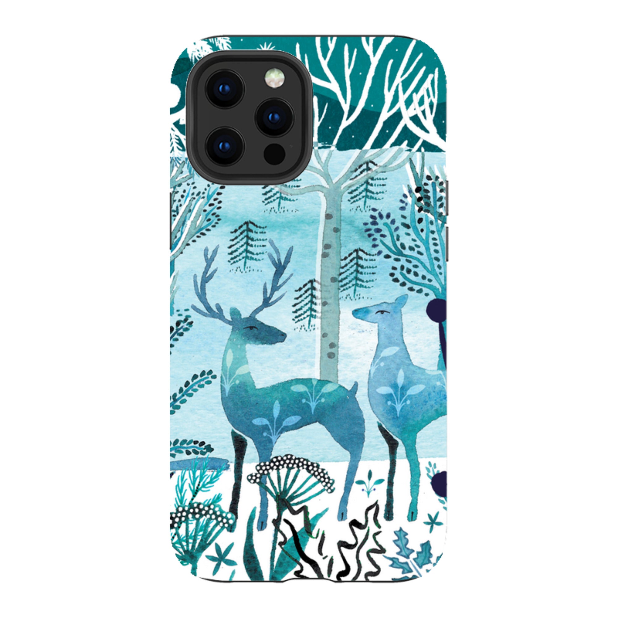 iPhone Tough Case - Frosted Branches By Emma Frances Grant