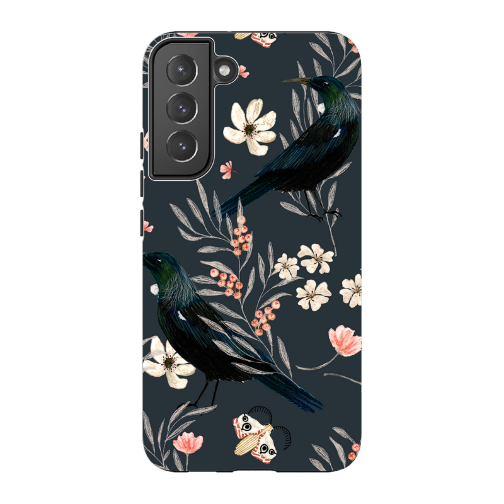Samsung Tough Case - Moths And Tuis By Katherine Quinn