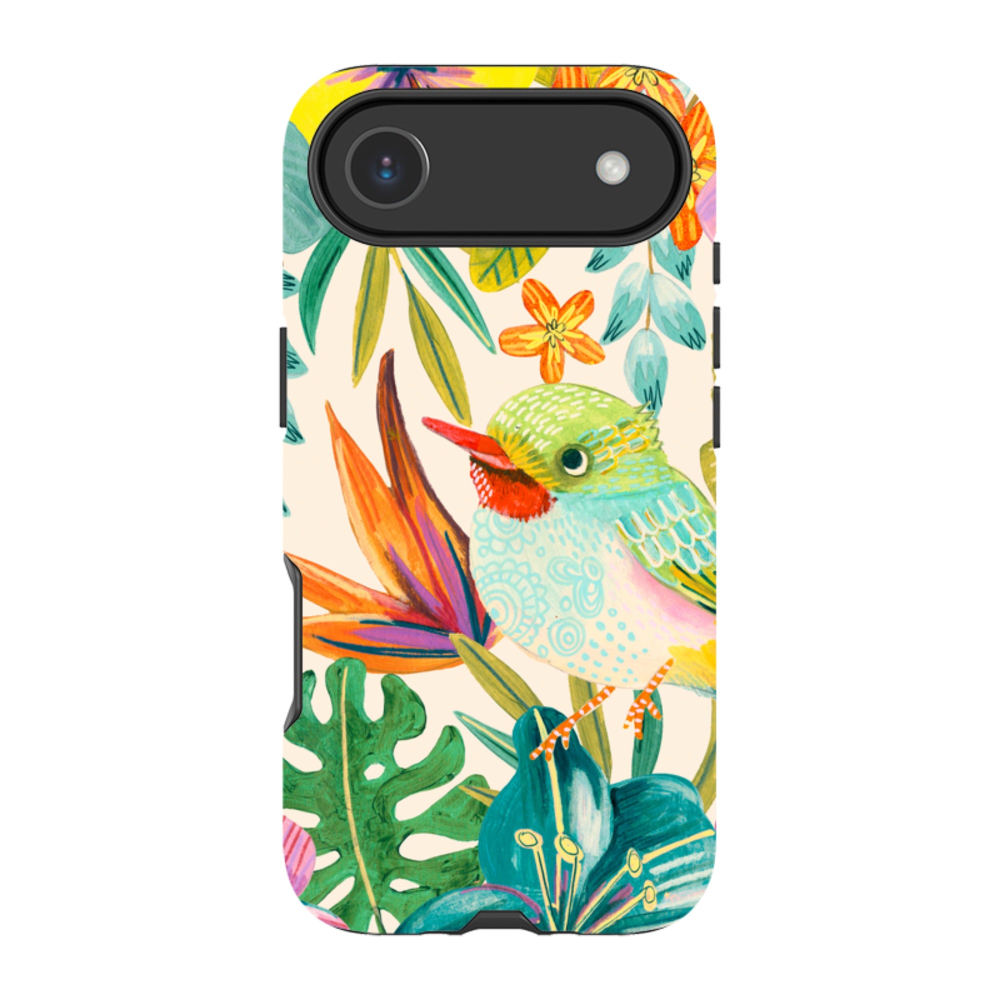 iPhone MagSafe Tough Case -  Tropical Bird II By Caroline Bonne Muller
