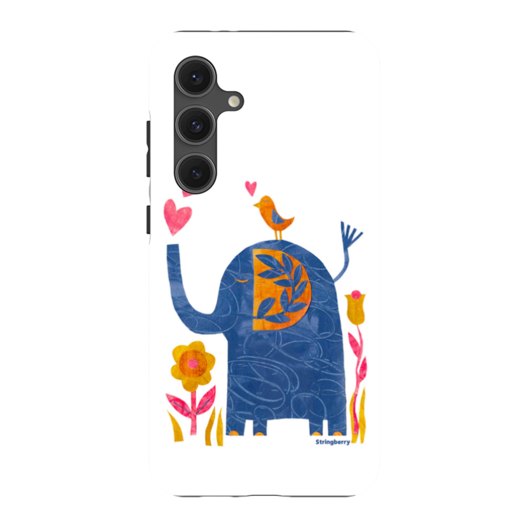 Samsung Tough Case - Elephant In Love By Tracey English