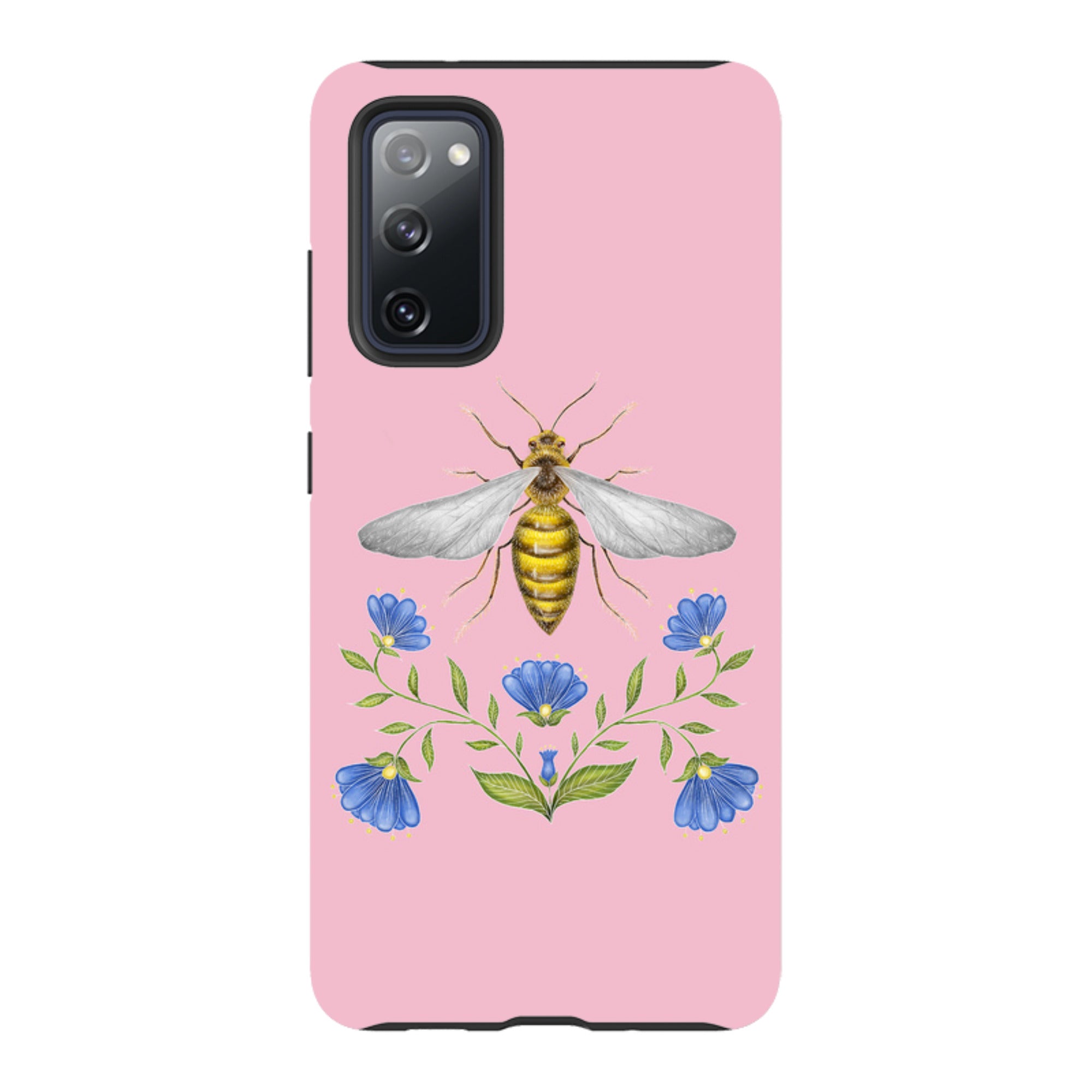 Samsung Tough Case - Wings Of Freedom Pink By Catherine Rowe