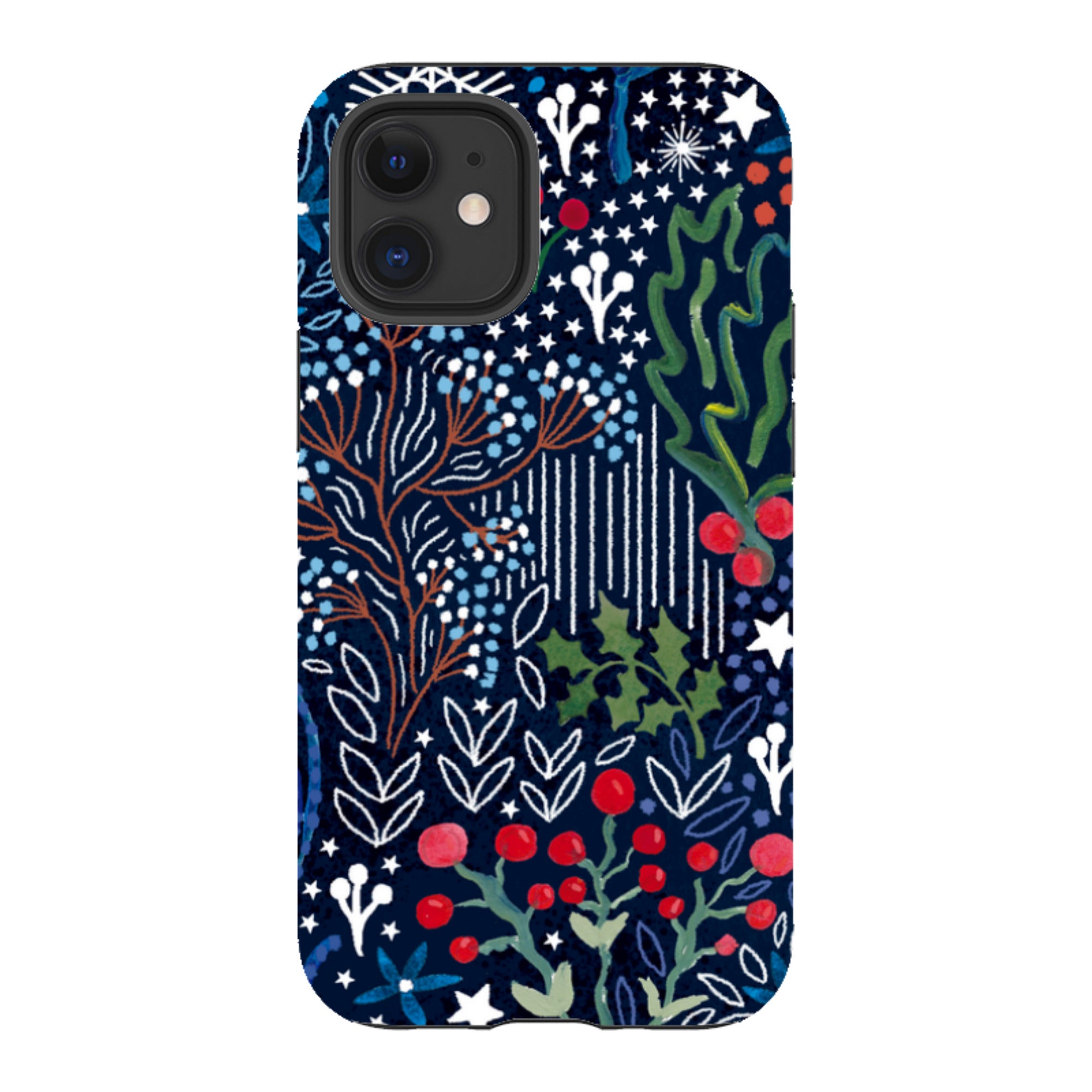 iPhone Tough Case - Winter Flowers II By Emma Frances Grant