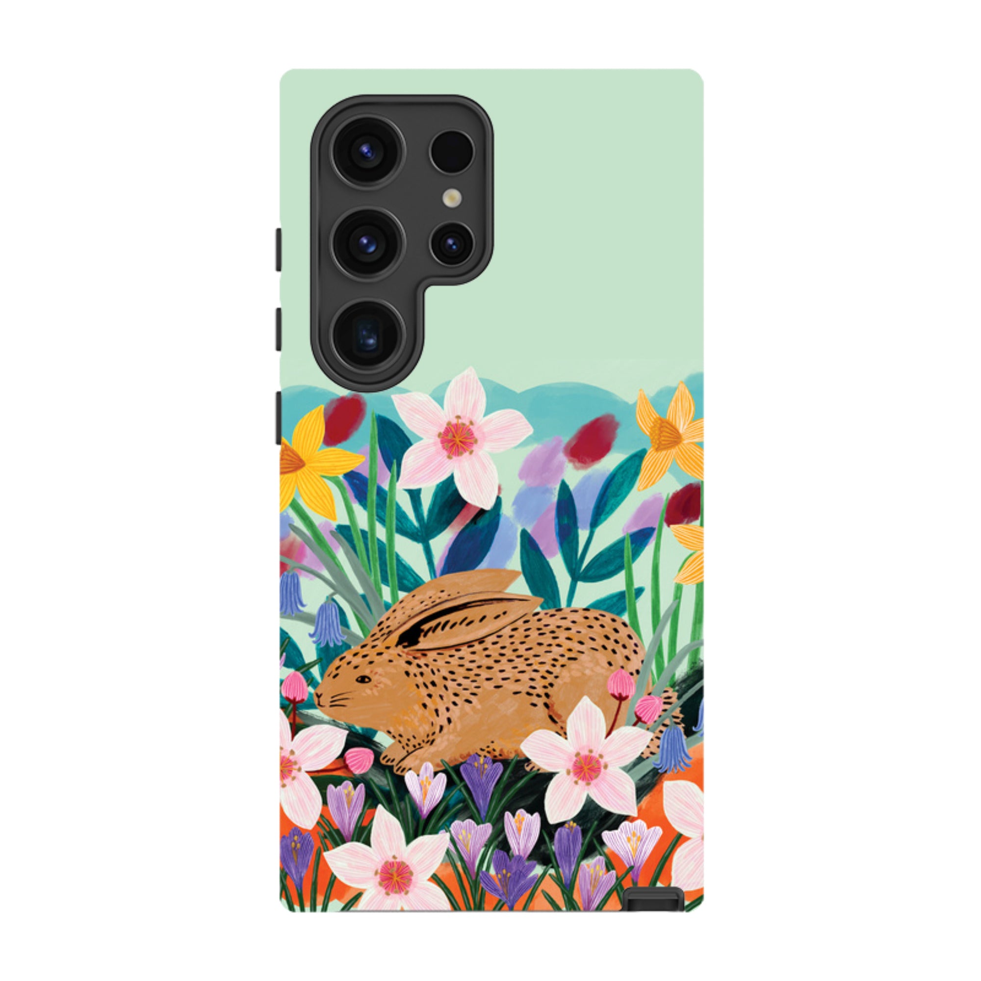 Samsung Tough Case - Spring Bunny By Lee Foster Wilson