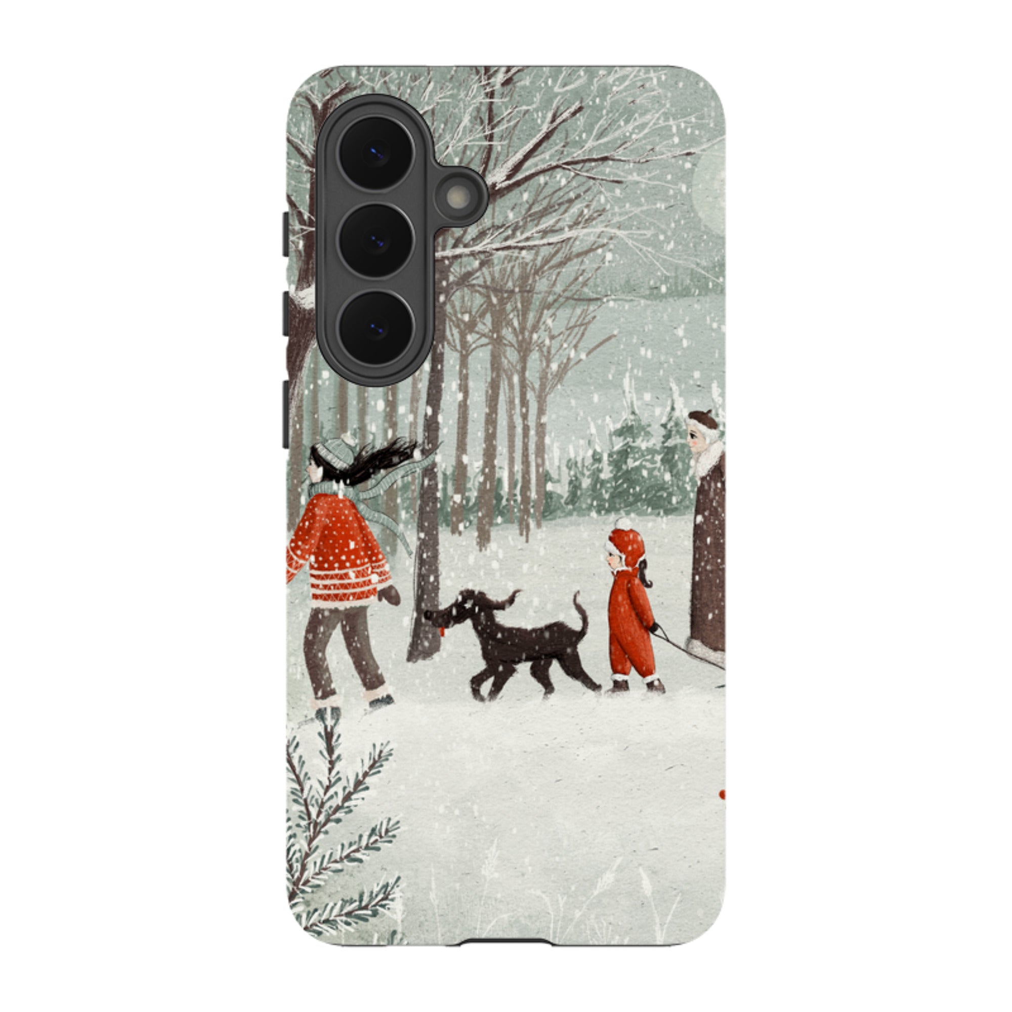 Samsung Tough Case - Winter Walk By Maja Lindberg